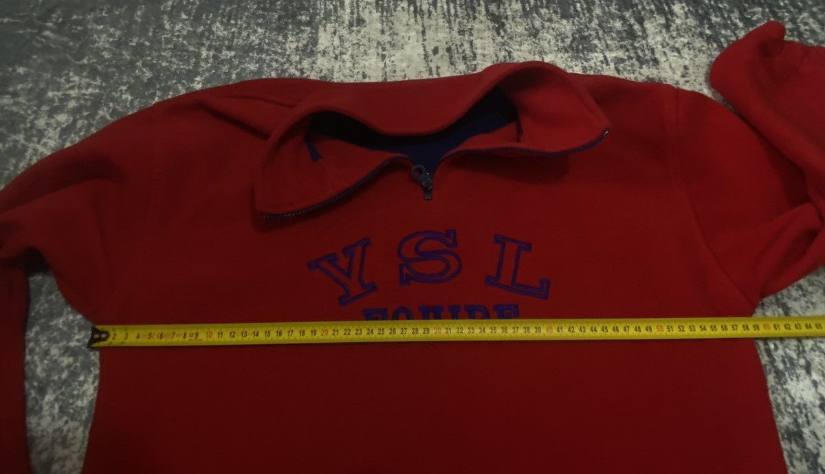 Vintage Ultra rare vintage ysl equipe half zip fleece Size US XL / EU 56 / 4 - 11 Thumbnail
