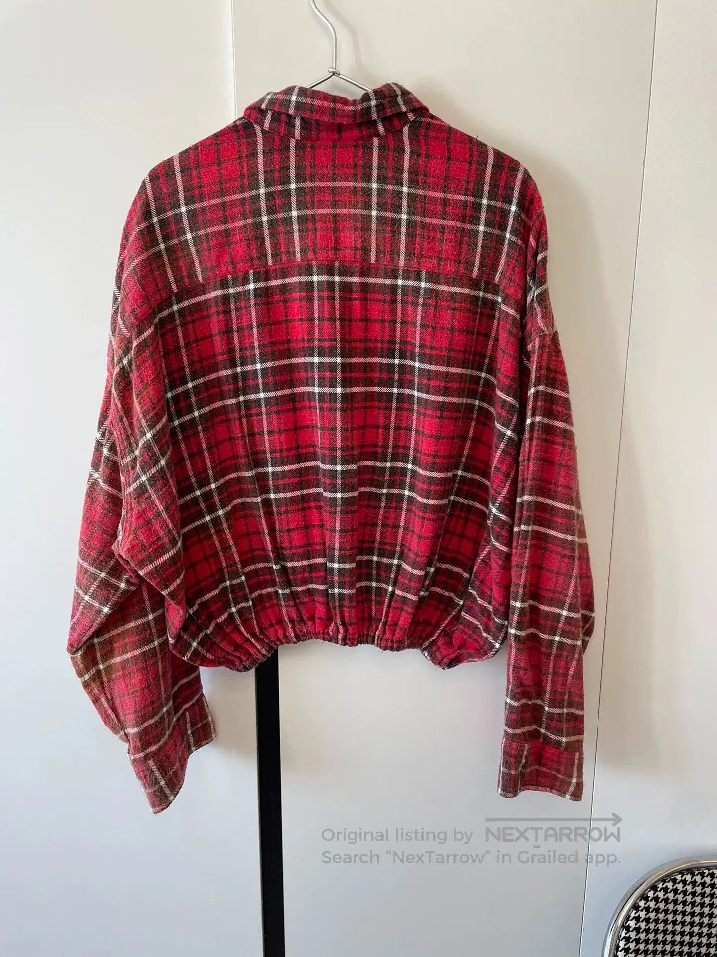R13 R13 2025 Vintage Red Plaid Shirt. Size US M / EU 48-50 / 2 - 5 Thumbnail