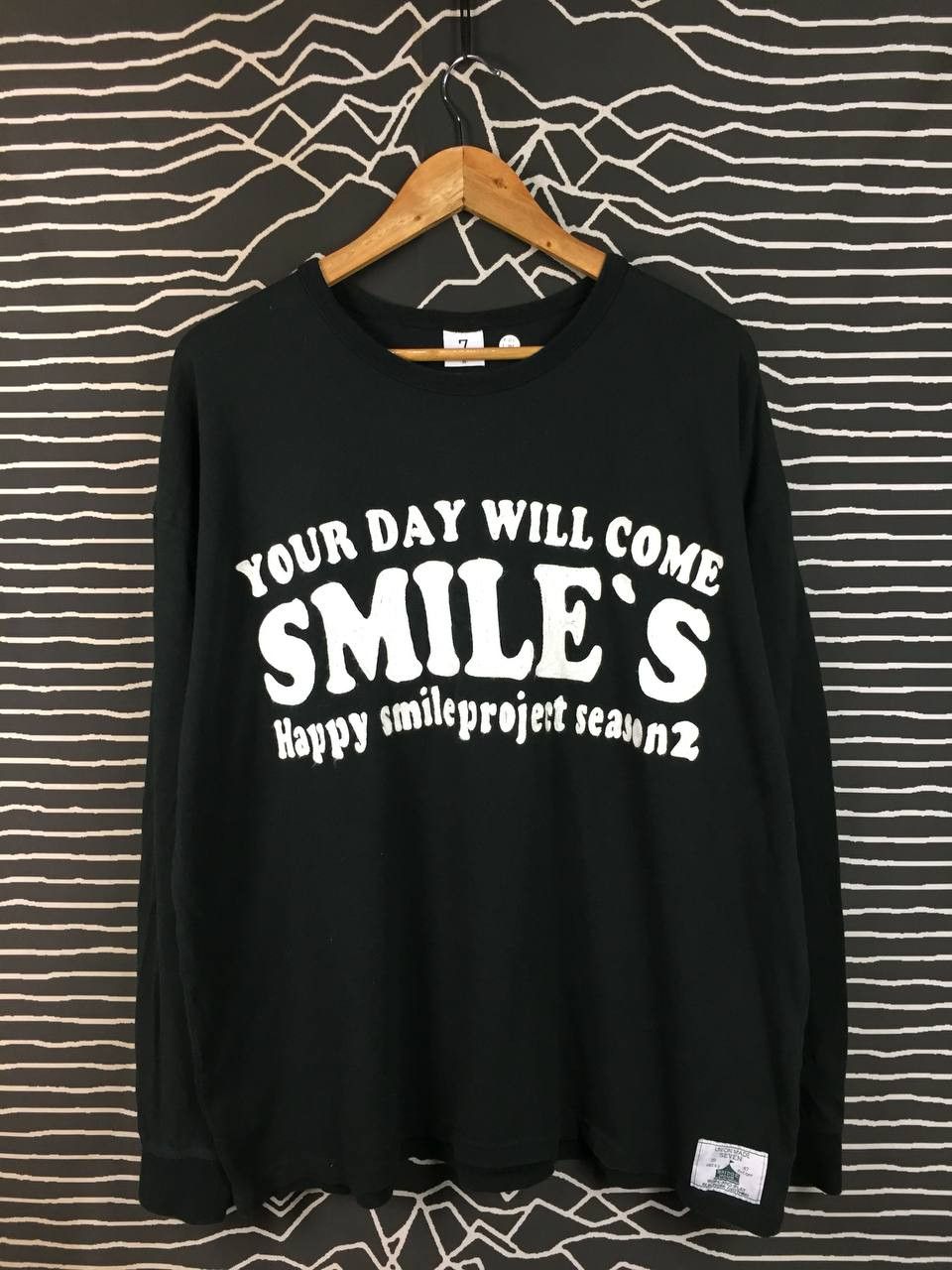 Japanese Brand SMILE’S Happy Smile Project Oversized Long Sleeve Tee Size US M / EU 48-50 / 2 - 5 Thumbnail