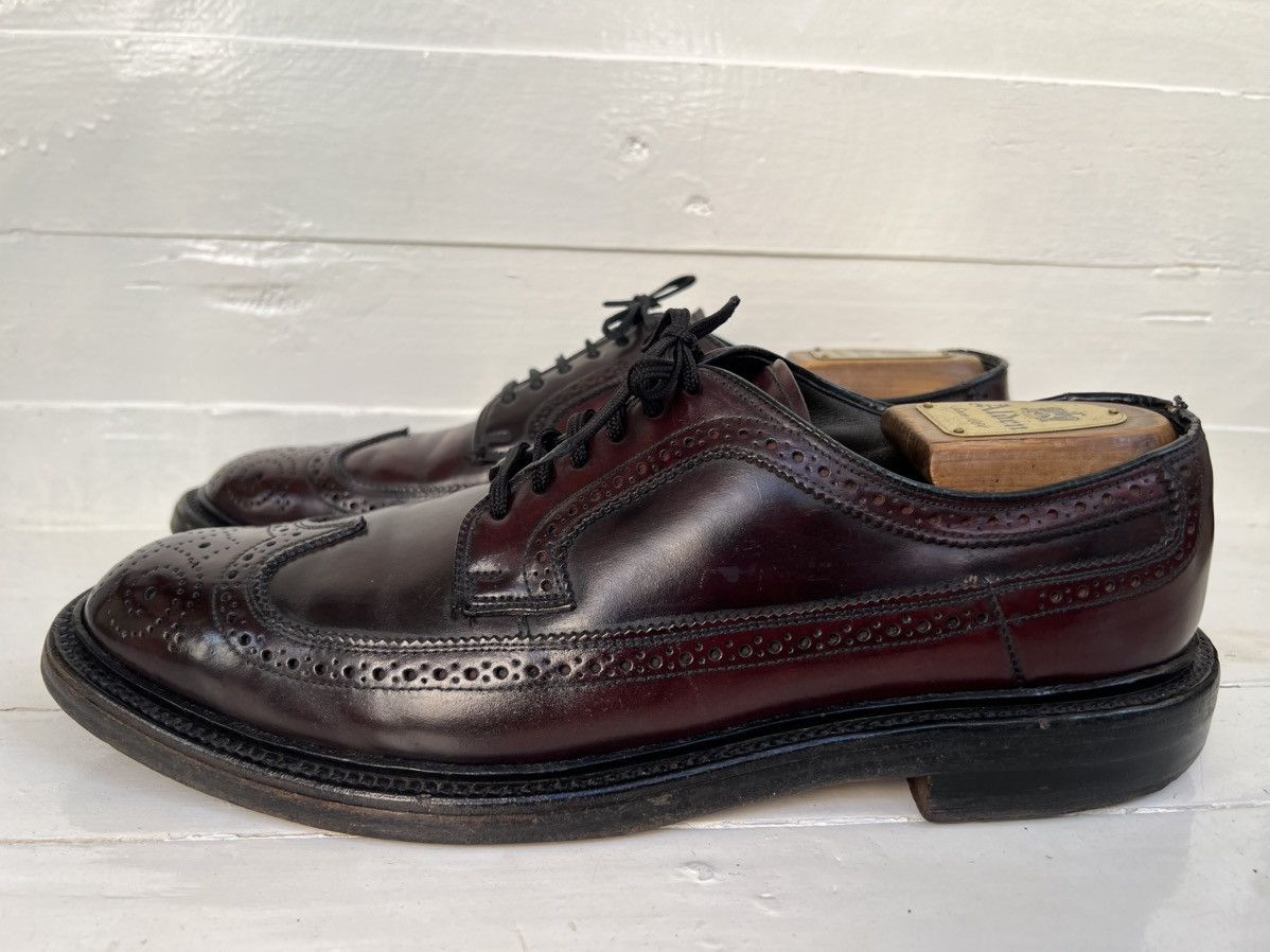Hanover Hanover LB Sheppard Brown Longwing Shell Codovan Dress Shoes Size US 9.5 / EU 42-43 - 4 Thumbnail