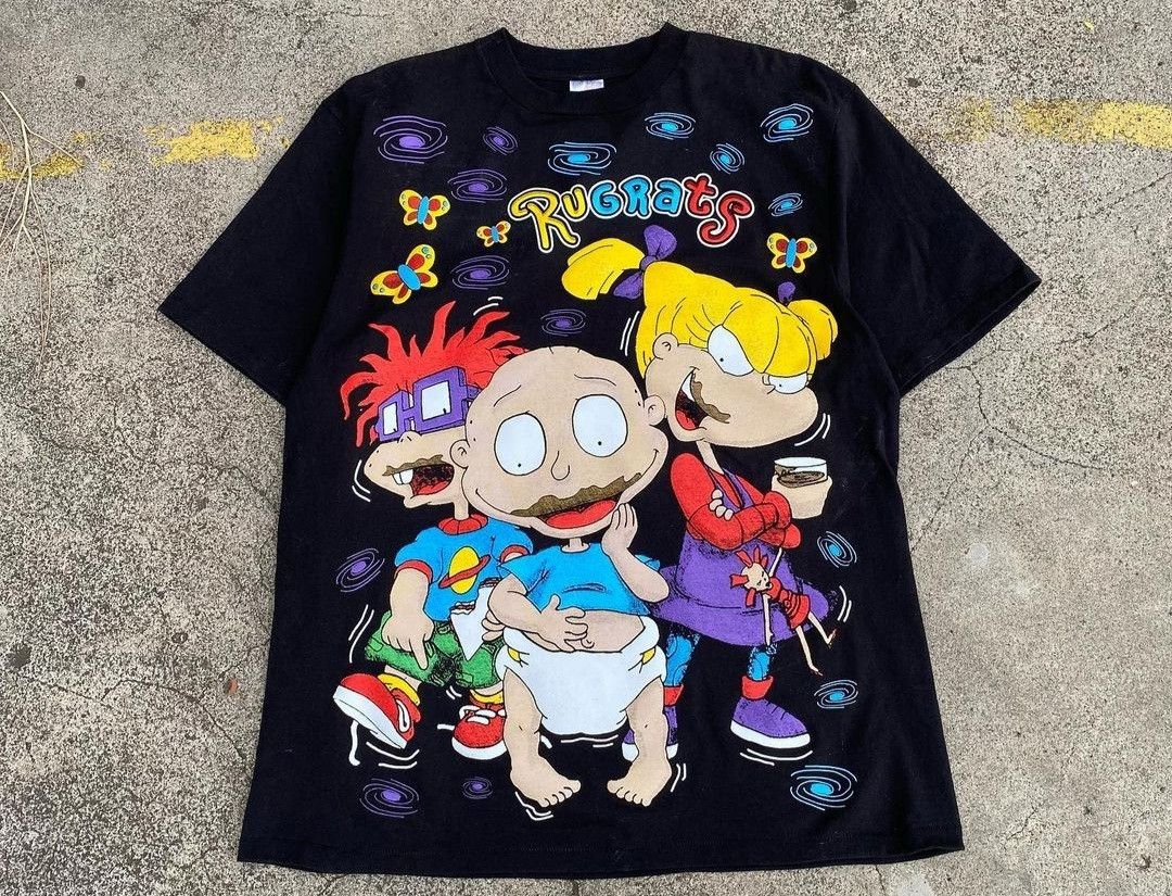 Custom Extreme Rare Boots Rugrats All Characters | Grailed