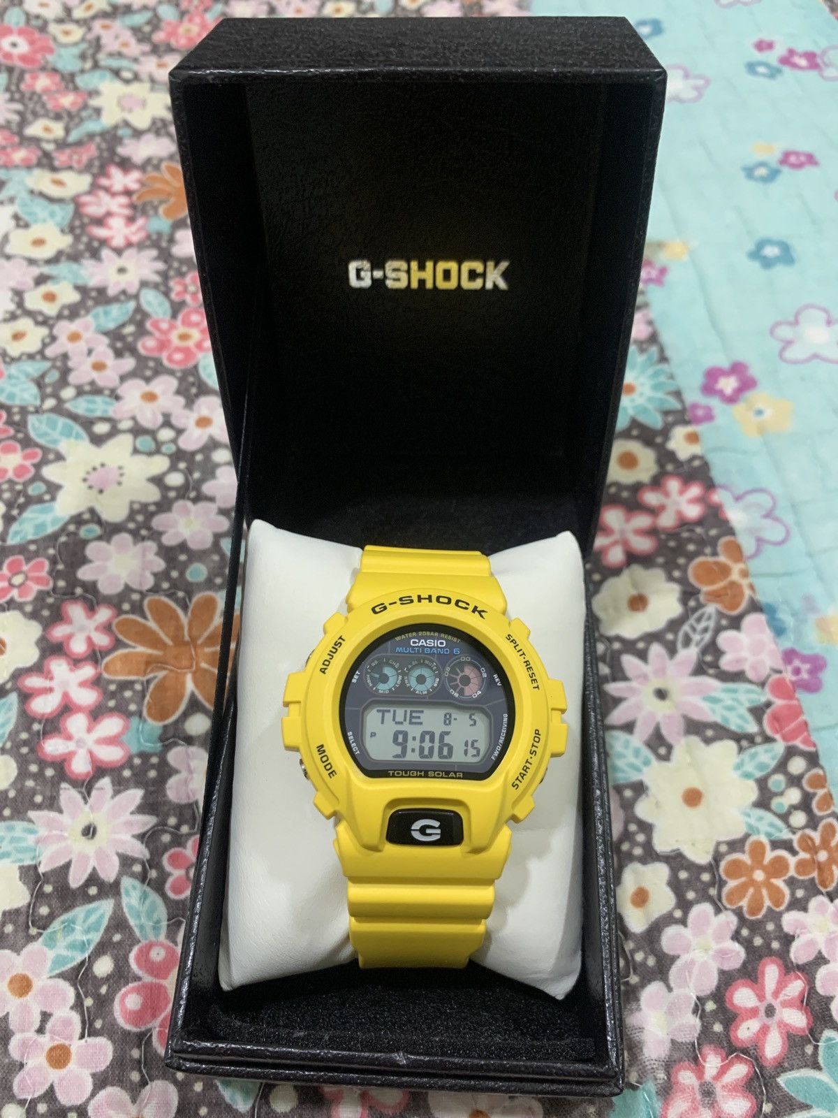 G Shock G-shock Vintage Y2K Gw6900 Tough solar Yellow 2009 Size ONE SIZE - 1 Thumbnail