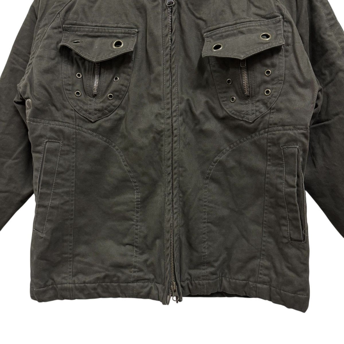 Japanese Brand Out Of Curiosity Tactical Jacket Vkei Style Size US S / EU 44-46 / 1 - 4 Thumbnail
