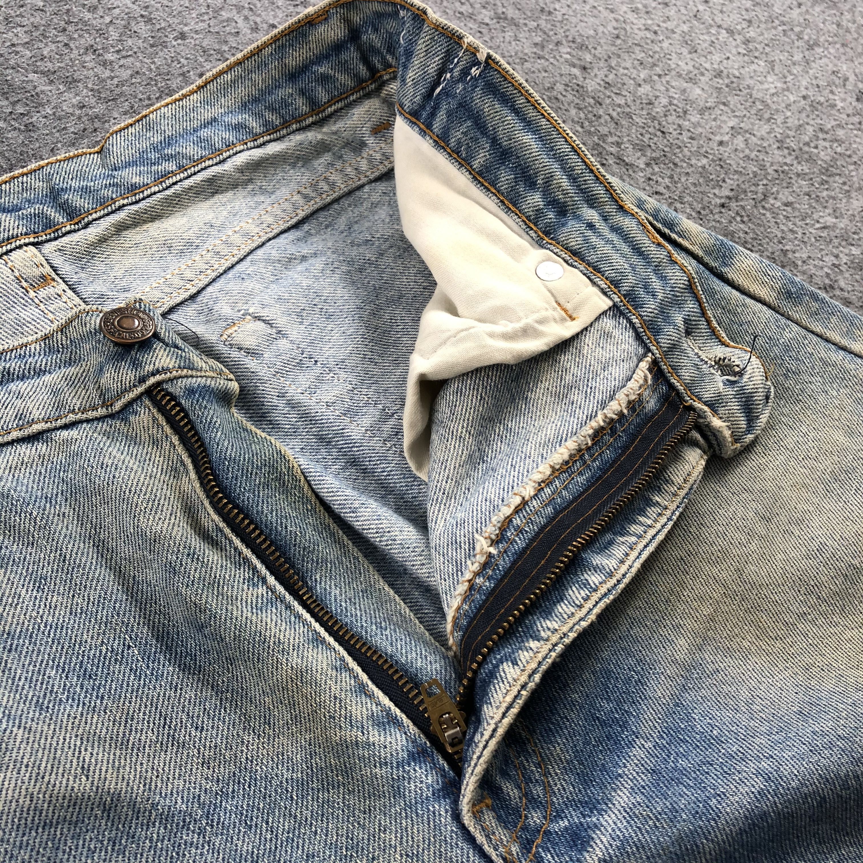 Levi's × Vintage Vintage 80s Mud Wash Levis 505 Jeans-JM1368 Size US 31 - 9 Thumbnail