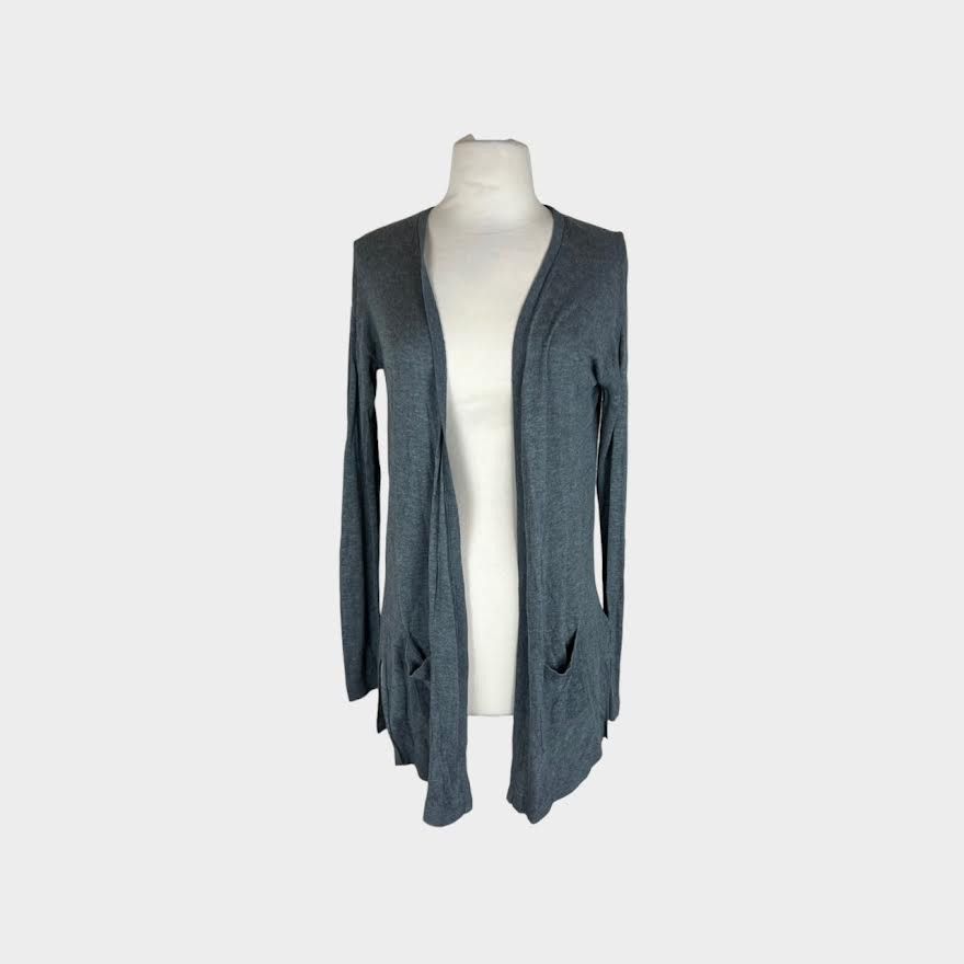 Mossimo Mossimo | Women's Lightweight Open Gray Cardigan | Medium Size M / US 6-8 / IT 42-44 - 6 Thumbnail