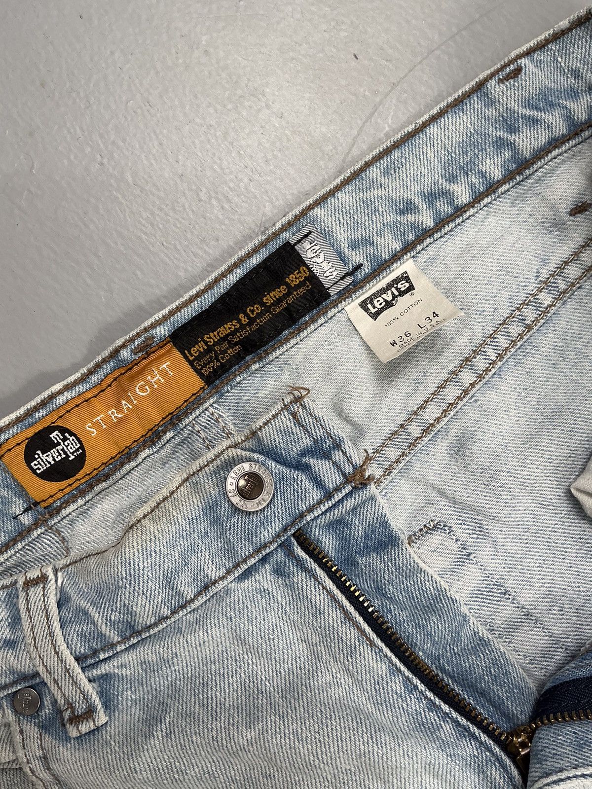 Levi's Vintage Levi’s silver tab denim Size US 37 - 8 Thumbnail