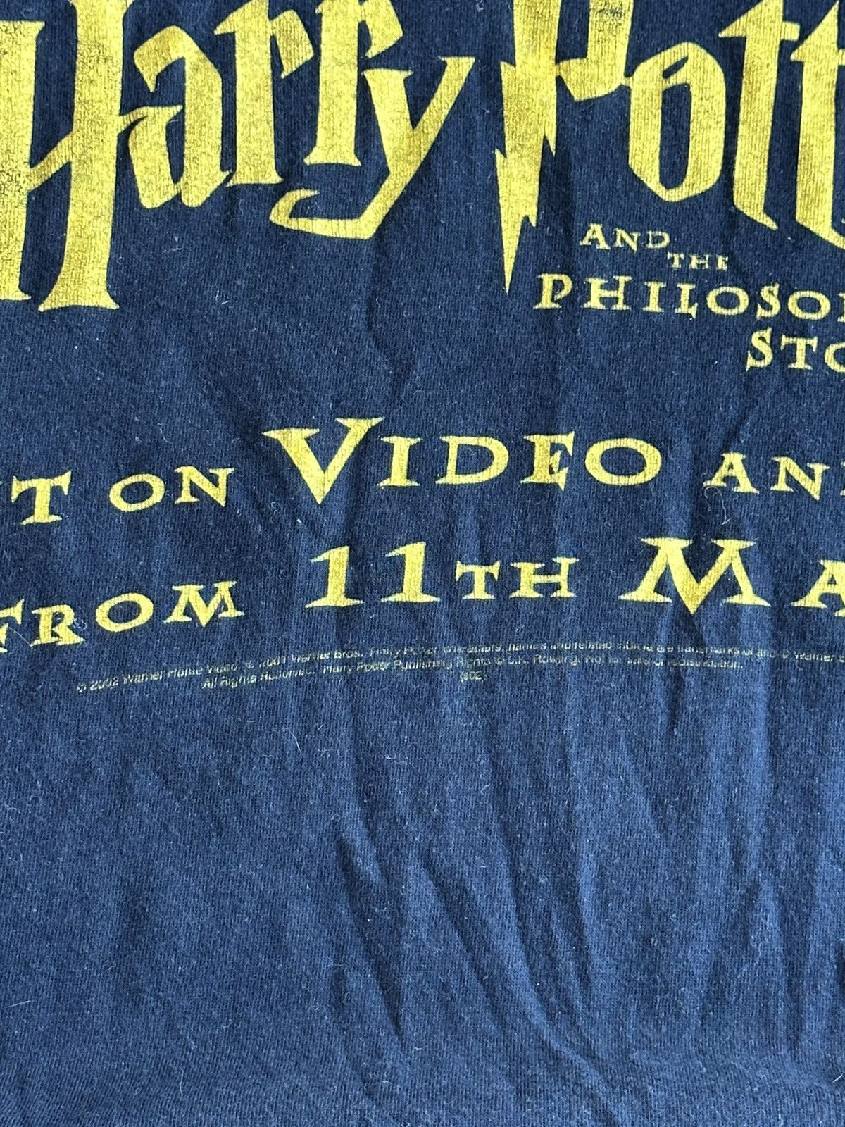 Vintage 🔥 Harry Potter and the Philosopher's Stone 2001 Shirt Movie Size US L / EU 52-54 / 3 - 4 Thumbnail
