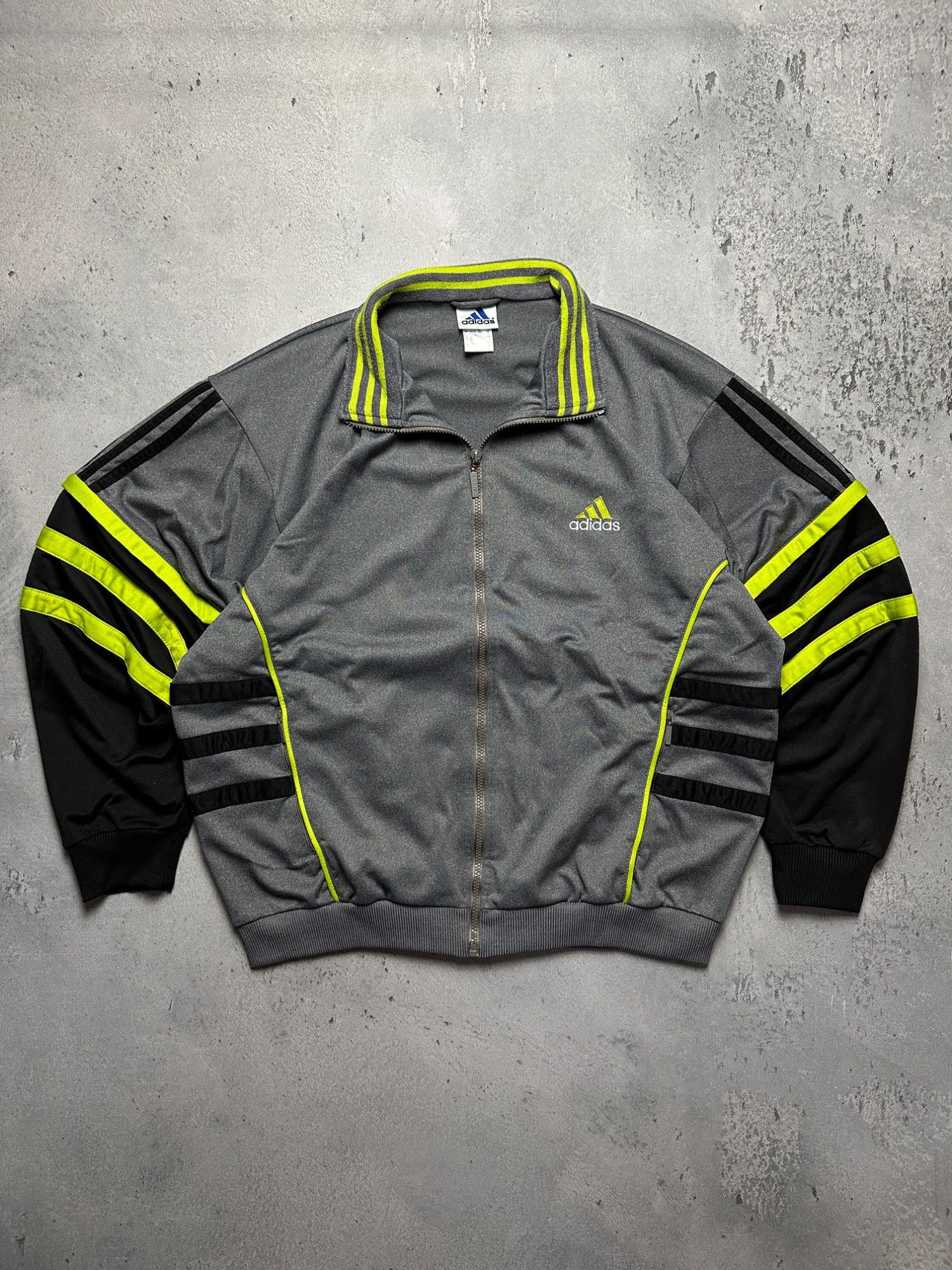 Adidas Rare Vintage Adidas Full-Zip Track Jacket USA 90s Hype y2k Size US L / EU 52-54 / 3 - 14 Thumbnail