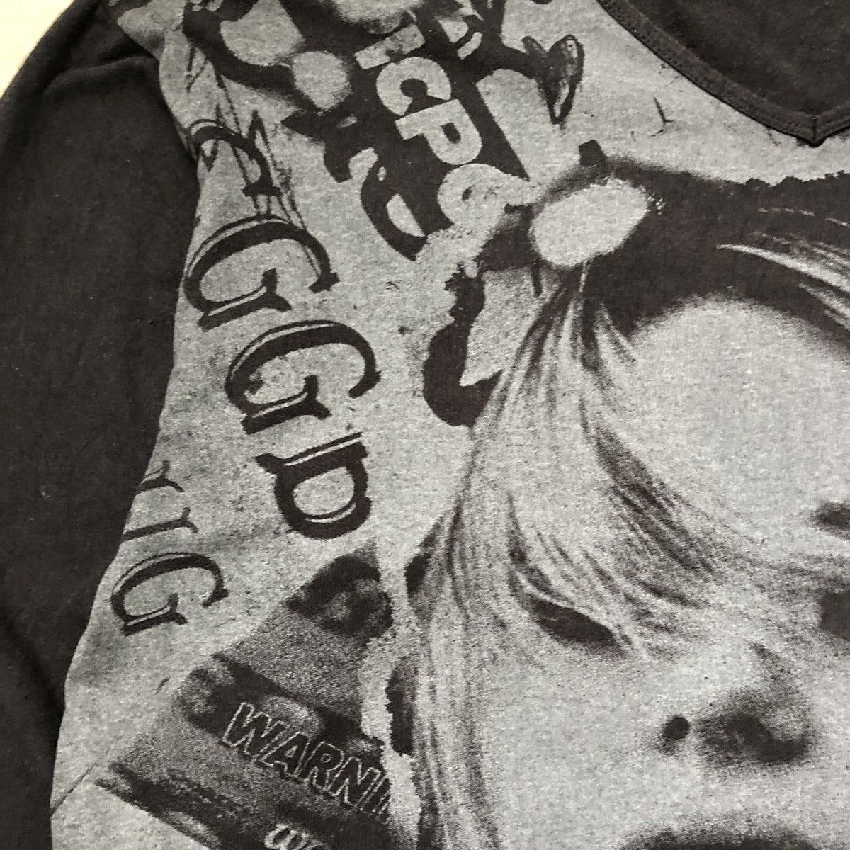 Hysteric Glamour 🔥Sick Y2K Defective Struct Artist Poem Shirt Goth Punk 🍒 Size US XL / EU 56 / 4 - 3 Thumbnail