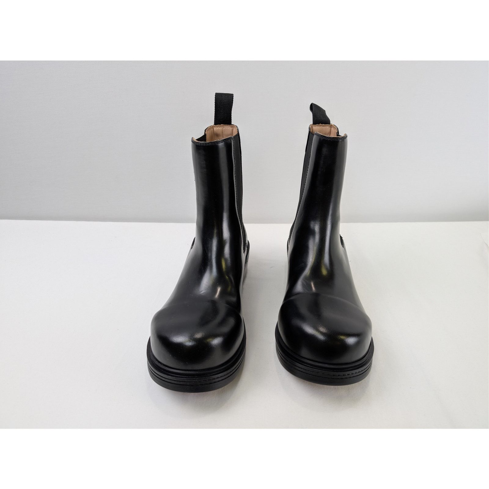 Bottega Veneta o1rshd1 Q:2 / Brushed Vinyl Fireman Ankle Boots in Black Size US 10 / EU 43 - 5 Thumbnail