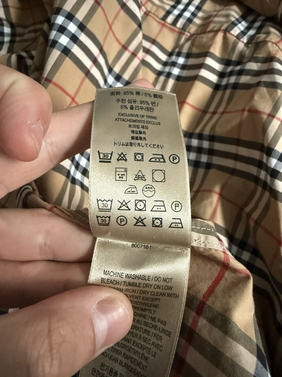 Burberry Burberry London Nova Shirt XL(L) Size US L / EU 52-54 / 3 - 9 Thumbnail