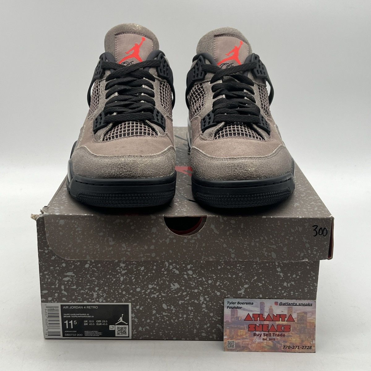 Jordan Brand Air Jordan 4 taupe haze Size US 11.5 / EU 44-45 - 2 Thumbnail