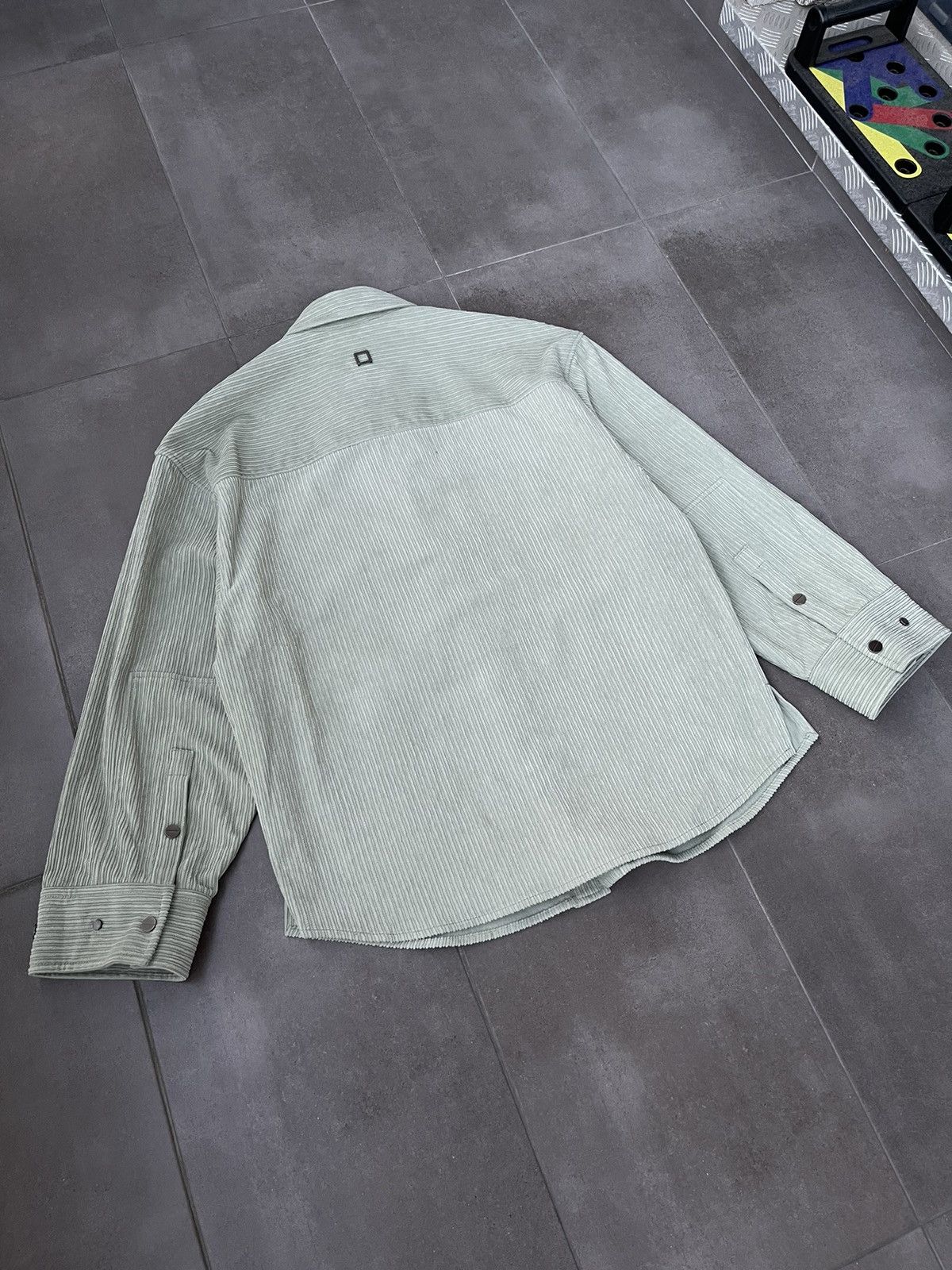 Solid Homme × Wooyoungmi !DS! SS22 Wooyoungmi Green Corduroy Jacket Size US XL / EU 56 / 4 - 13 Thumbnail