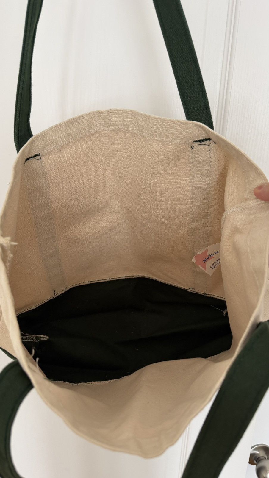 Palmes Palmes Beige & Green Net Tote Size ONE SIZE - 3 Thumbnail
