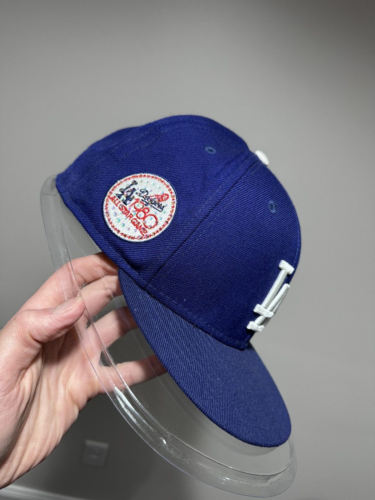 Gallery Dept. Gallery Dept Los Angeles LA Dodgers Blue G Patch Fitted Hat Size ONE SIZE - 13 Thumbnail