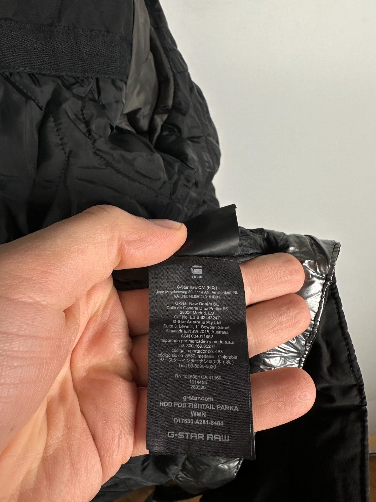 G-Star G Star Raw Womens Hdd Pdd Fishtail Parka Black Size M Size M / US 6-8 / IT 42-44 - 12 Thumbnail