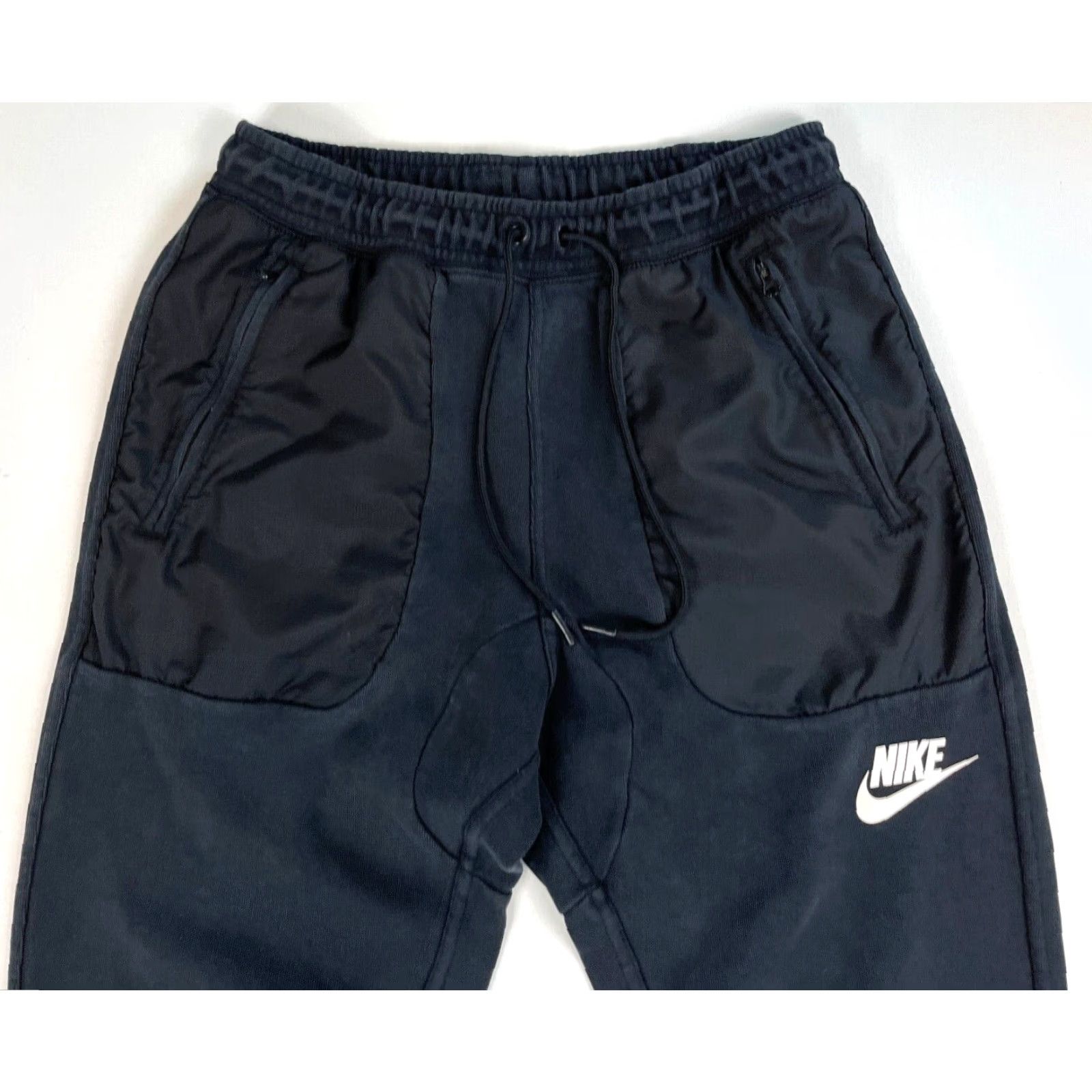 Nike Nike Sweatpants Mens Athletic Drawstring Pockets Black 806674-010 M Size US 31 - 6 Thumbnail