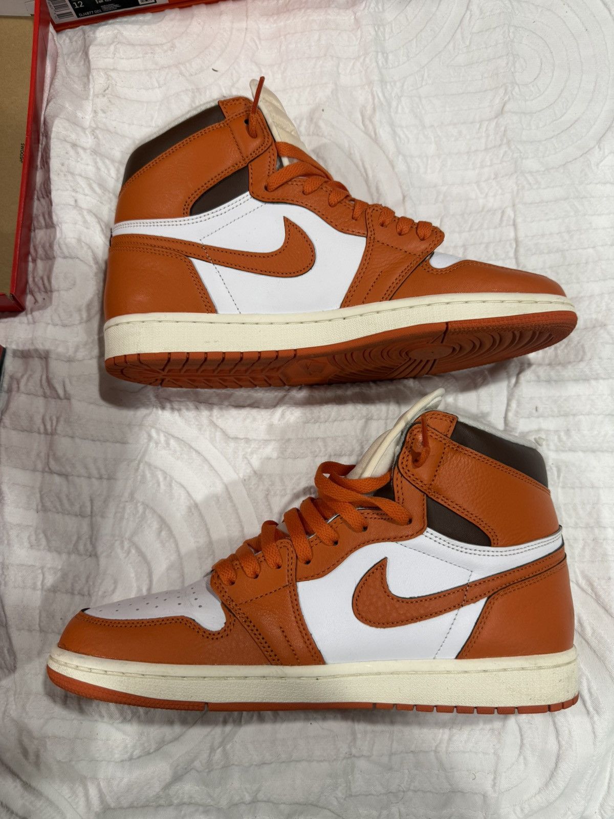 Jordan Brand Air Jordan 1 orange/white size 11.5 Size US 11.5 / IT 41.5 - 3 Thumbnail
