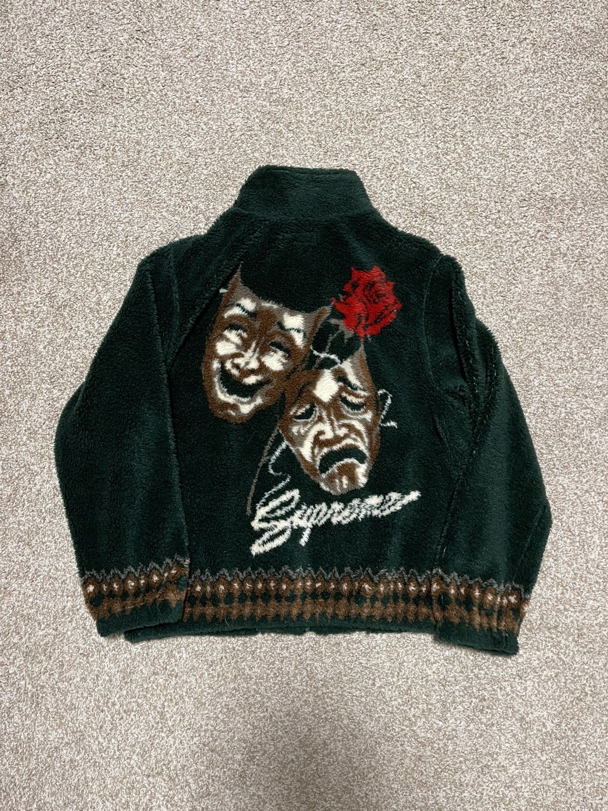 Supreme Supreme Drama Mask Fleece | Grailed