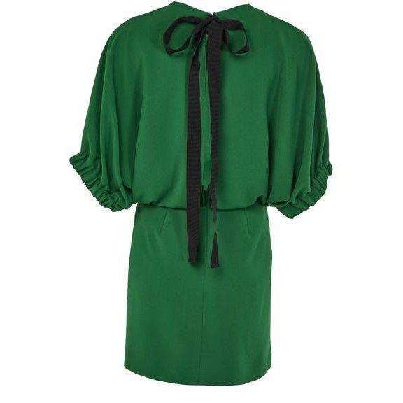 MAX MARA Rum Green Mini Dress New & Authentic (Women's size: