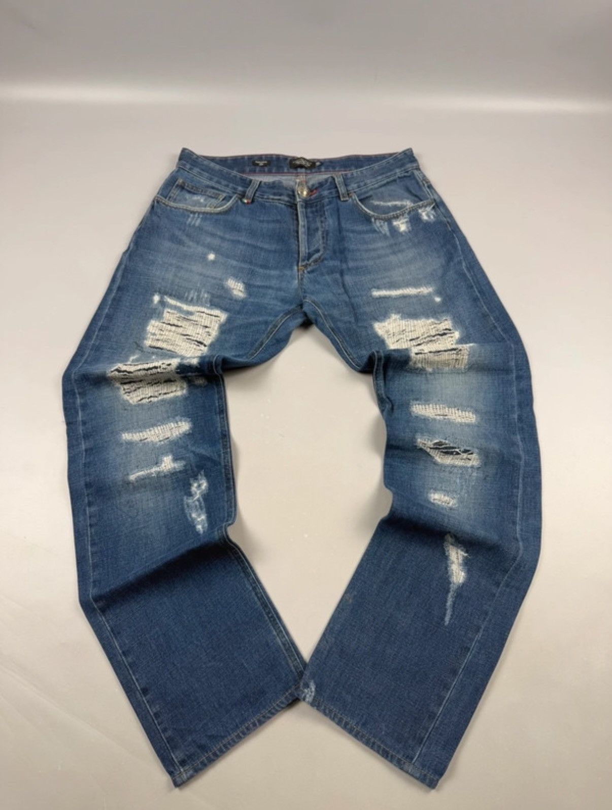 Philipp Plein Phillipp plein jeans denim detroid baggy size w34 Size US 34 / EU 50 - 5 Thumbnail