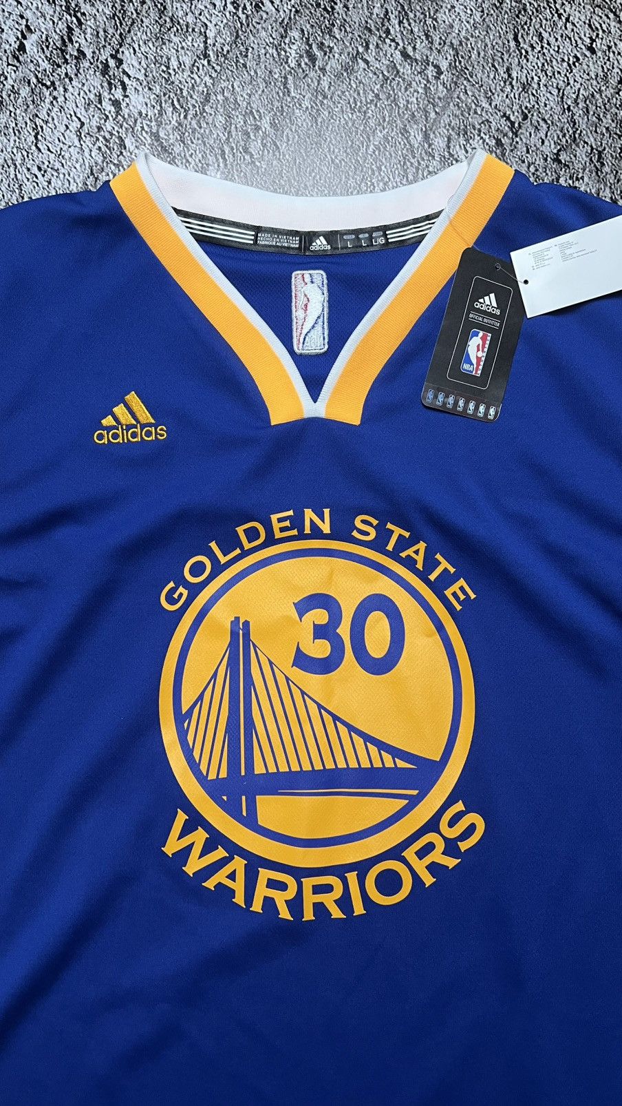 Adidas NWT‼️Golden State Warriors NBA Stephen Curry adidas jersey Size US L / EU 52-54 / 3 - 4 Thumbnail