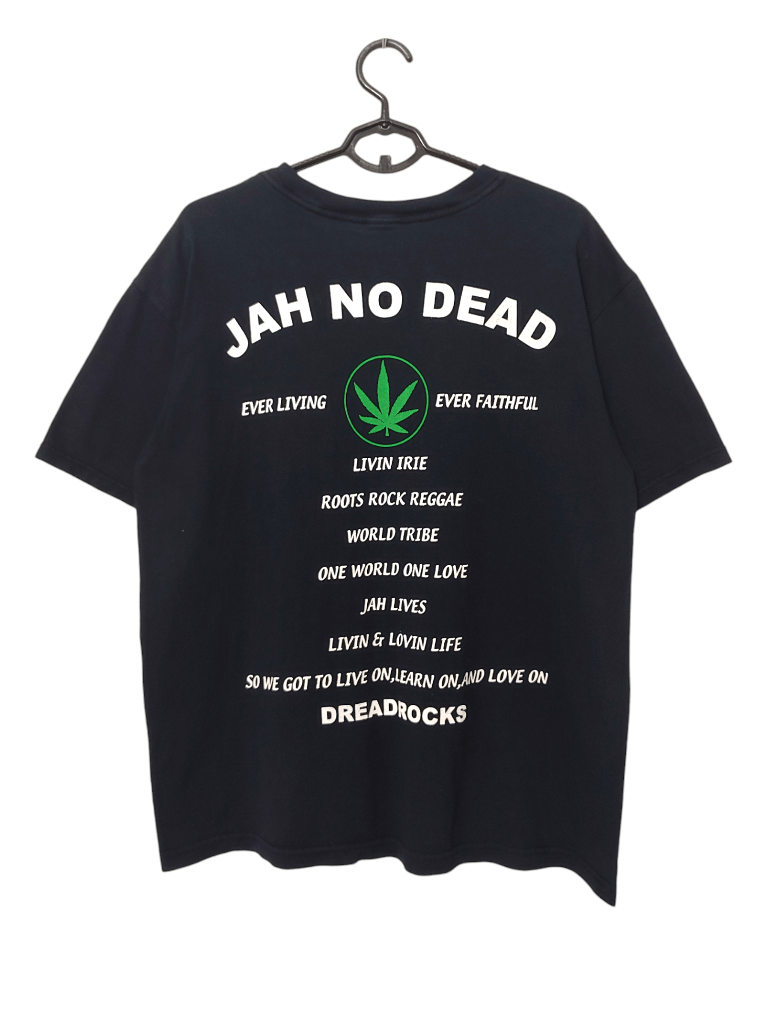 Rap Tees Vintage Dreadz Jah No Dead Weeds Rap Tee Size US L / EU 52-54 / 3 - 2 Thumbnail