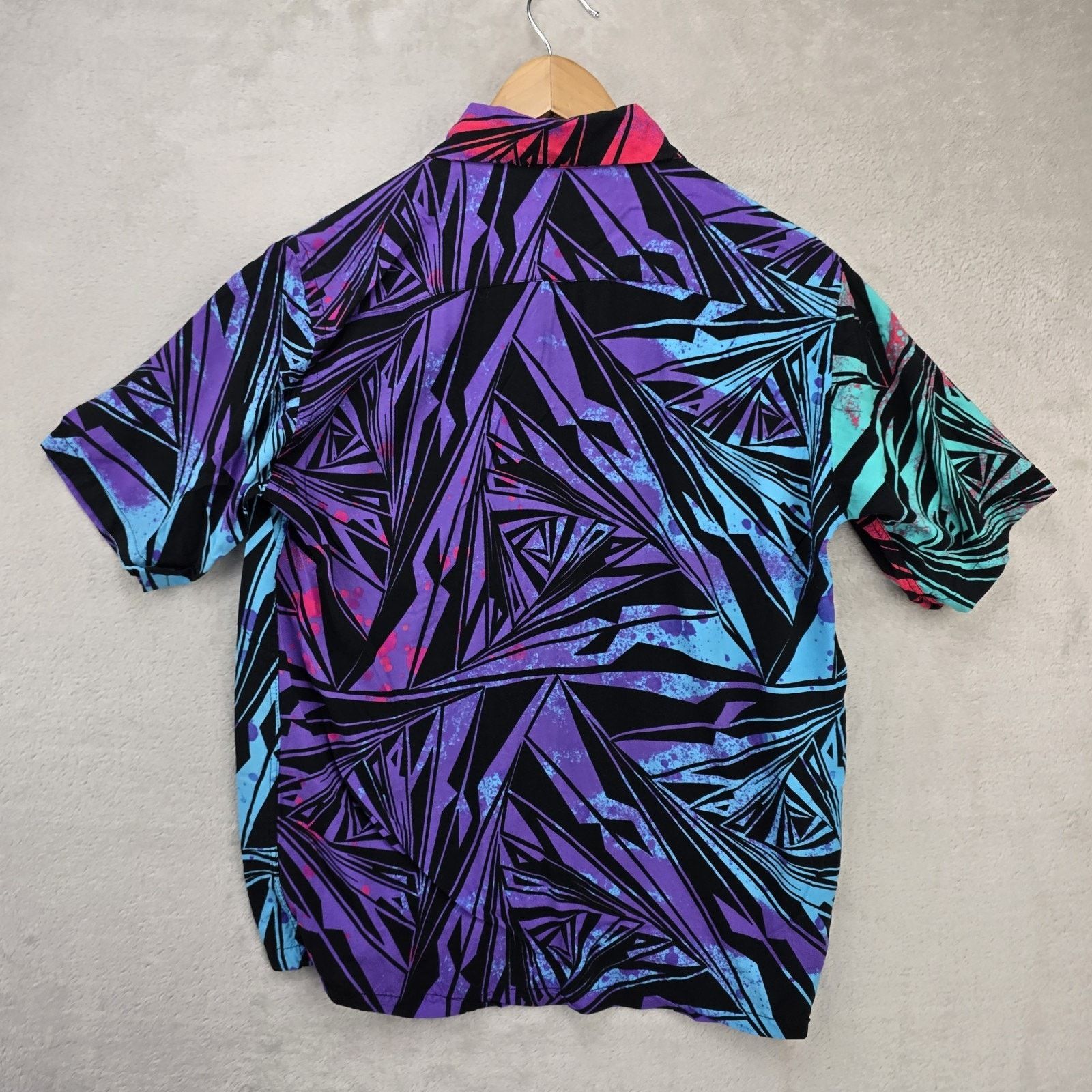 Aries Aries Vortex Hawaiian Shirt Mens Medium Viscose Geometric Size US M / EU 48-50 / 2 - 7 Thumbnail