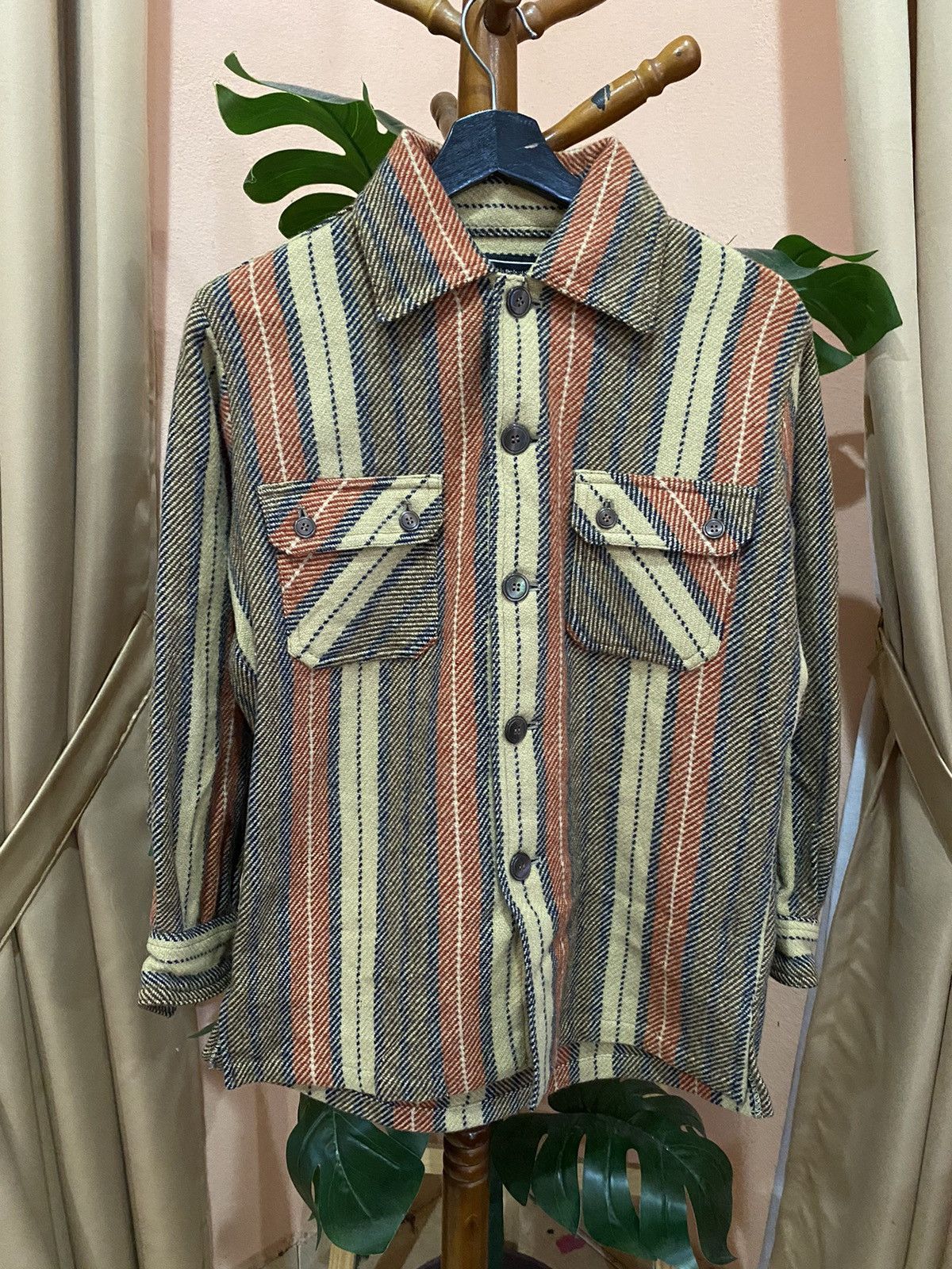 Vintage Vintage MK Tailored by Mizuki Wool Workwear Jacket Size US S / EU 44-46 / 1 - 1 Thumbnail