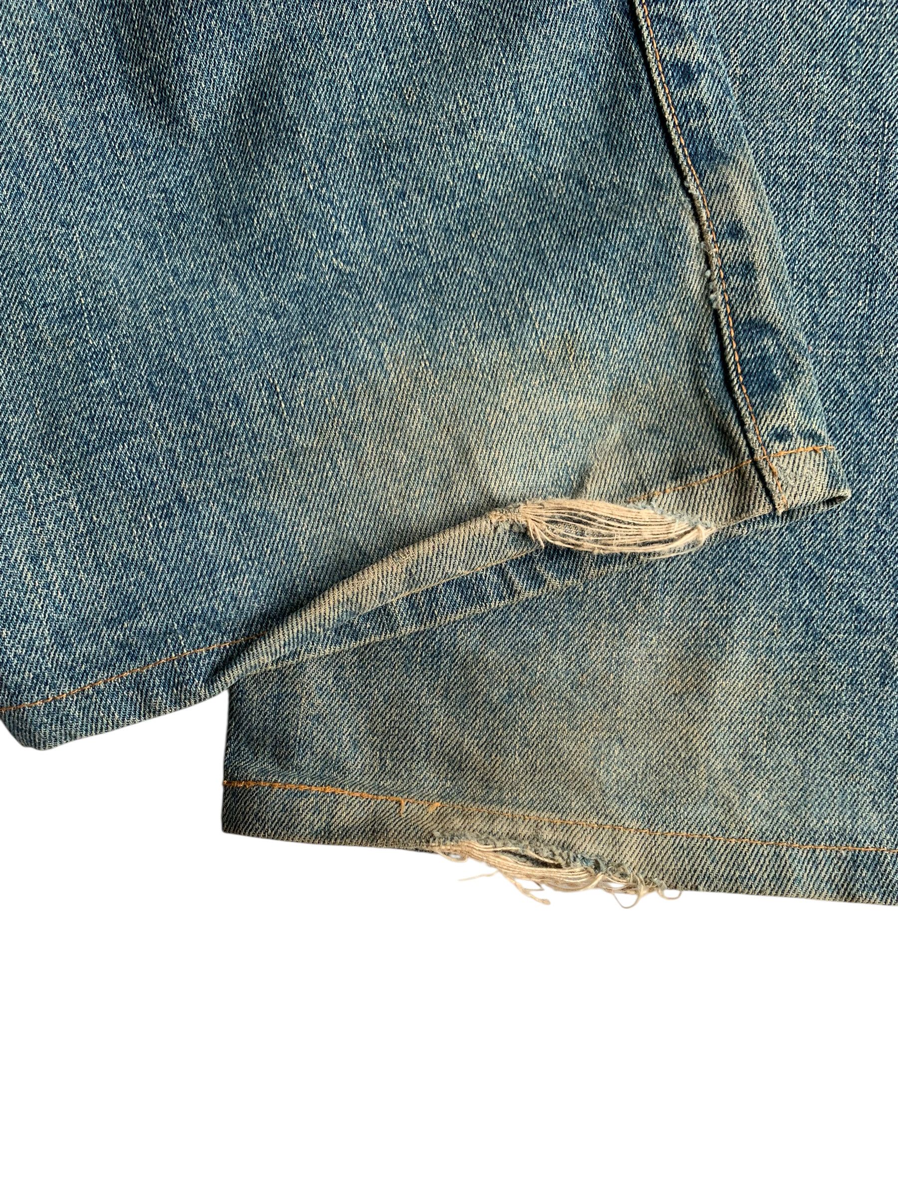 Japanese Brand × Kapital × Vintage VINTAGE EDWIN 505XX SELVEDGE RUSTY DISTRESSED DENIM Size US 34 / EU 50 - 15 Thumbnail