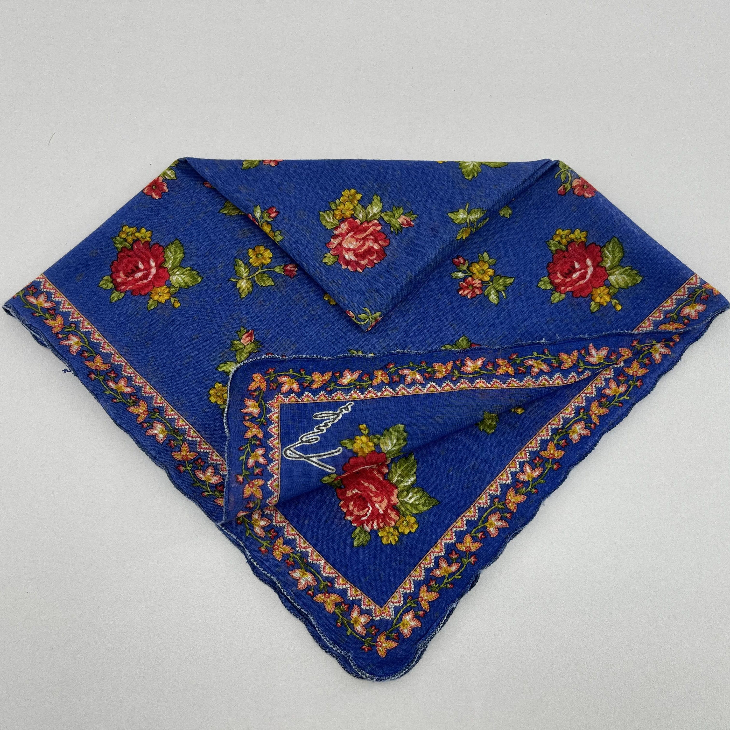 Kenzo × Vintage Kenzo Handkerchief/Neckerchief/Bandana-KD3216 Size ONE SIZE - 3 Thumbnail