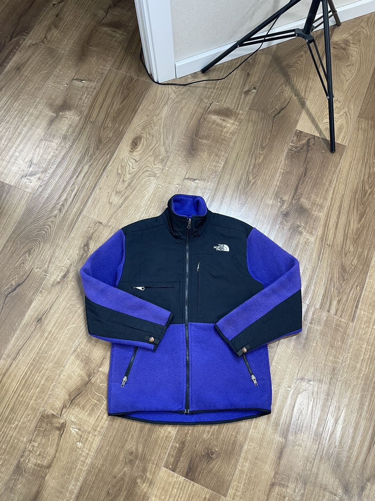 image of The North Face American 1996 Retro Fleece Jacket in Purple, Men's (Size Small)