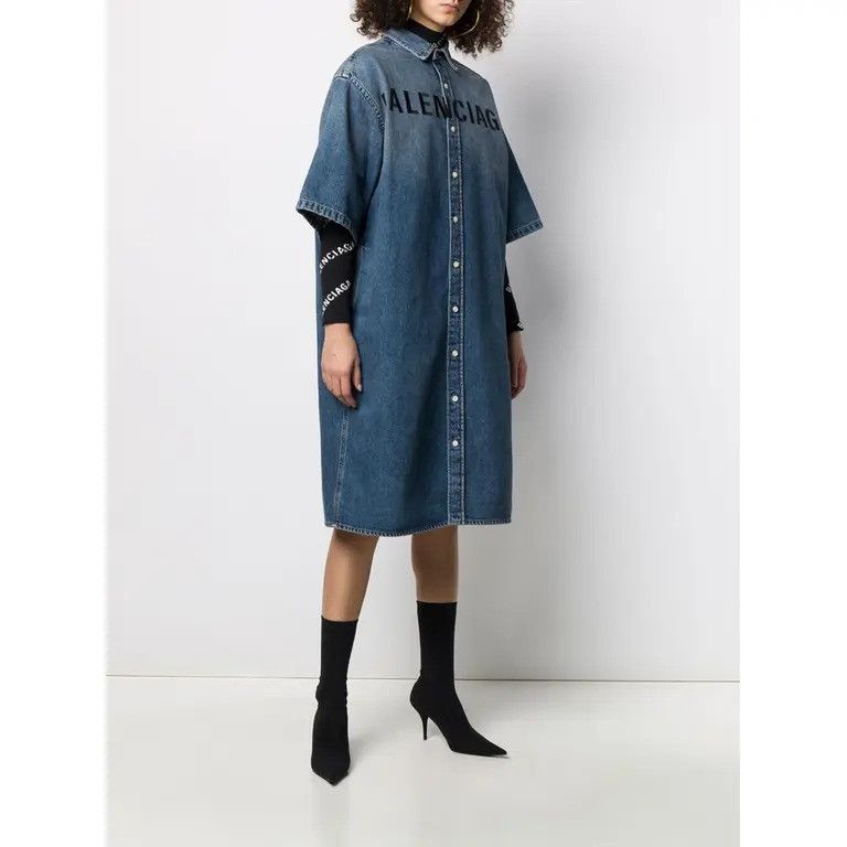 Balenciaga Balenciaga denim dress Size XS / US 0-2 / IT 36-38 - 2 Thumbnail