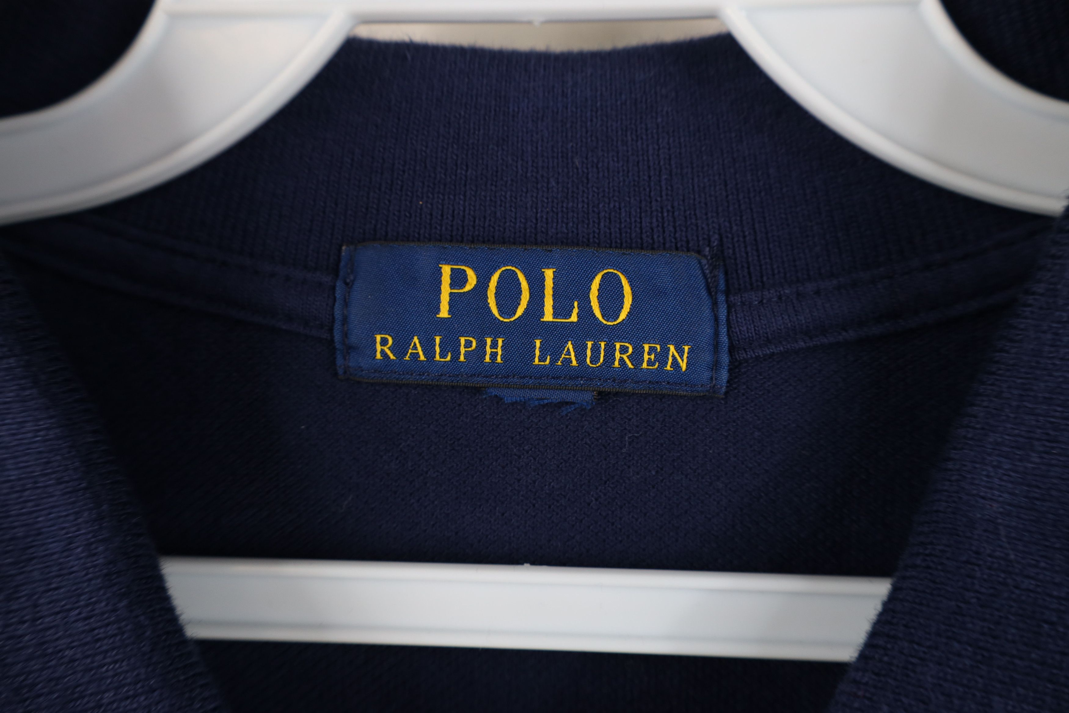 Polo Ralph Lauren Vintage Ralph Lauren Pique Long Sleeve Polo Shirt Blue Size US M / EU 48-50 / 2 - 8 Thumbnail