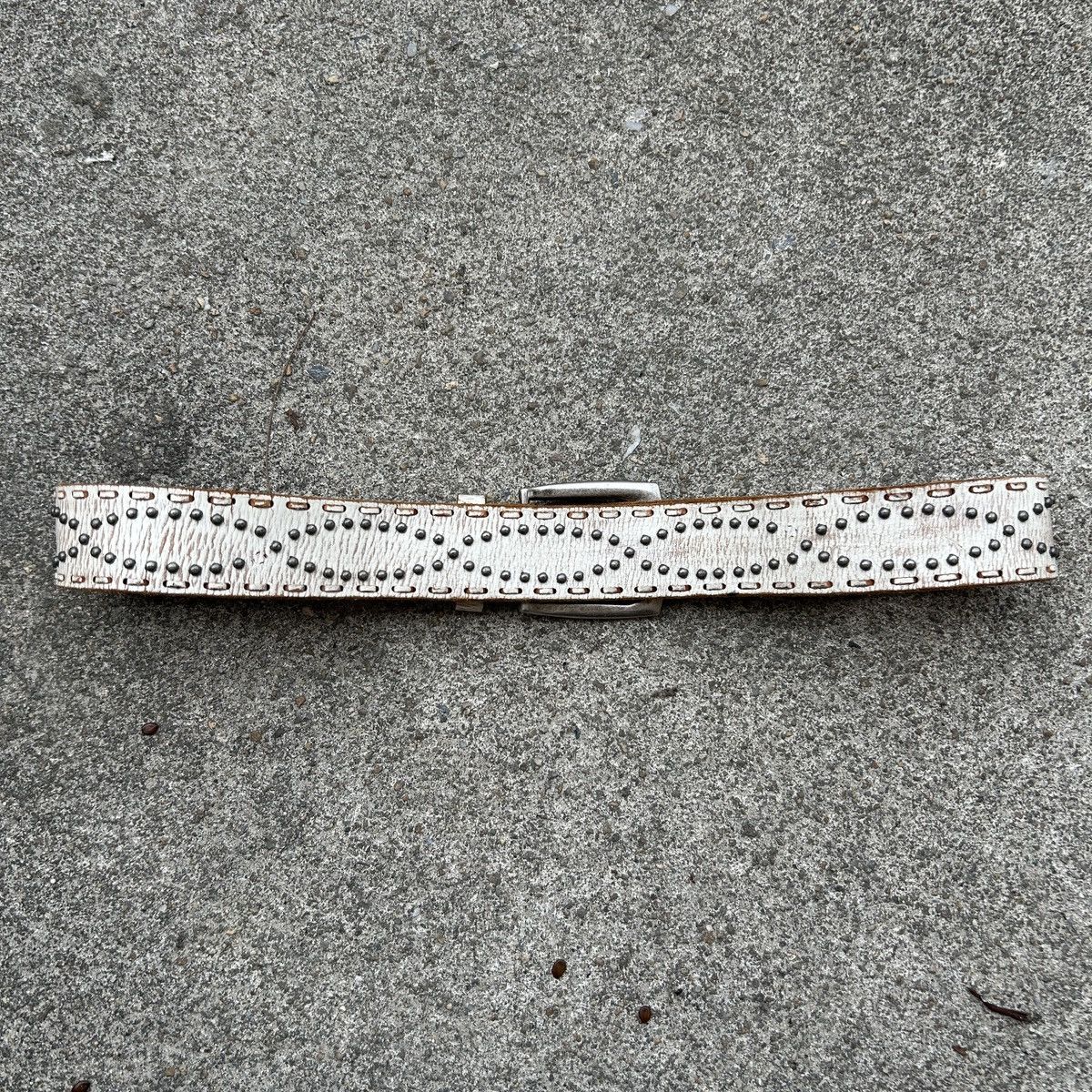 Vintage Vintage studded leather belt (Kapital Style) Size ONE SIZE - 7 Thumbnail