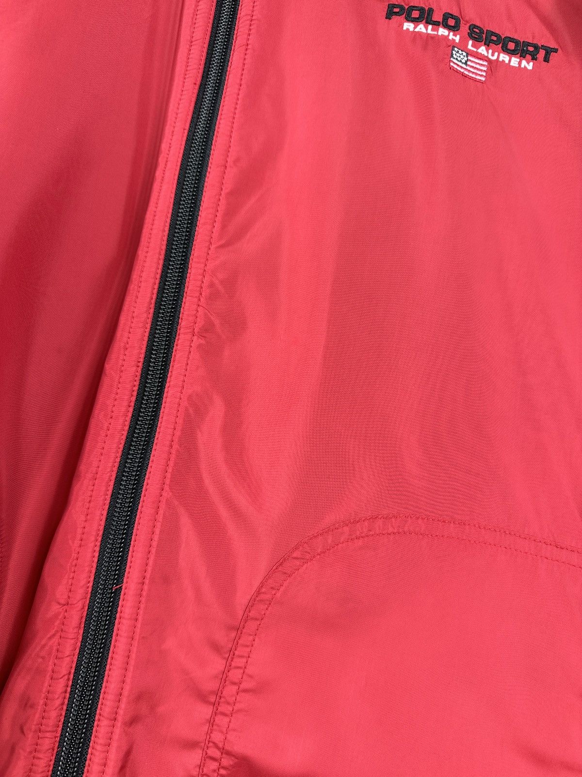 Polo Ralph Lauren × Vintage Vintage 90s Polo Sport Ralph Lauren Reversible Fleece Jacket Size US M / EU 48-50 / 2 - 13 Thumbnail