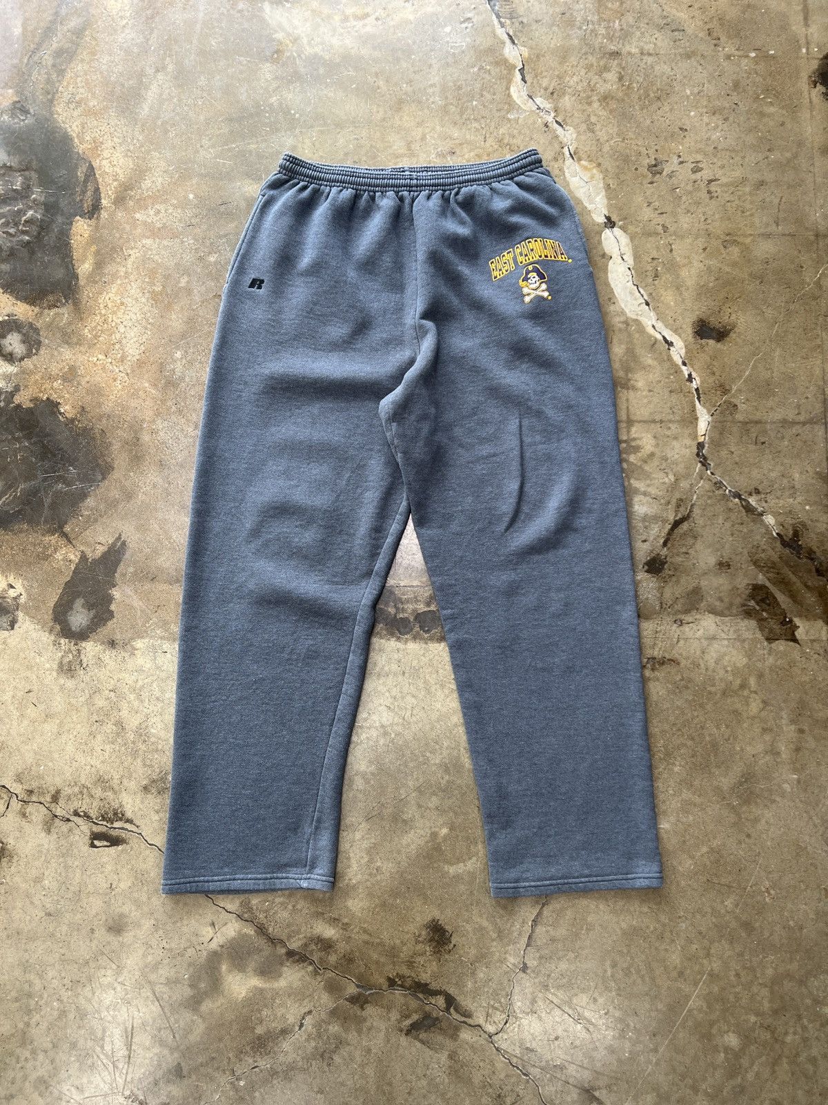 NCAA × Russell Athletic × Vintage Vintage NCAA East Carolina Pirates Sweatpants Sz. XXL Size US 38 / EU 54 - 2 Thumbnail