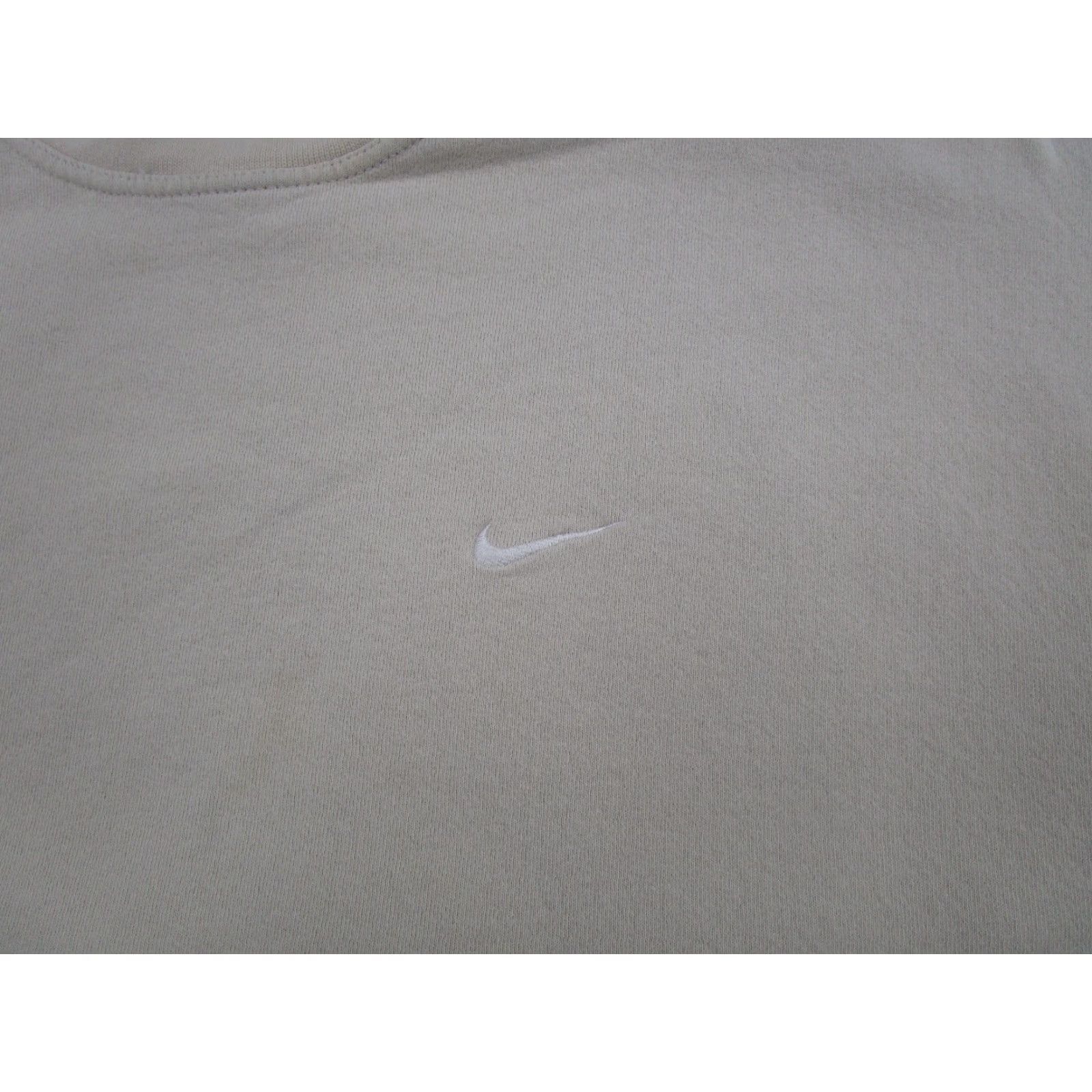 Nike VINTAGE Nike Sweatshirt Nike Ivory XL Crew Neck Pullover 90s 80s USA Sportswear Man Size US XL / EU 56 / 4 - 5 Thumbnail