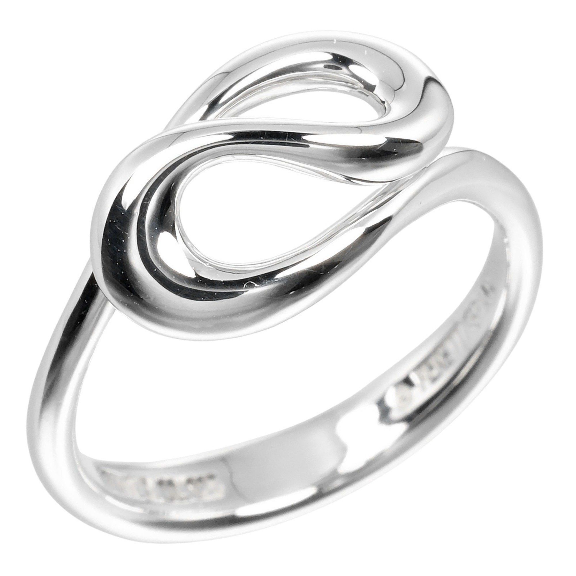 Tiffany & Co. Tiffany & Co. Wave Ring, 925 Silver, Approx. 3g Size ONE SIZE - 1 Thumbnail