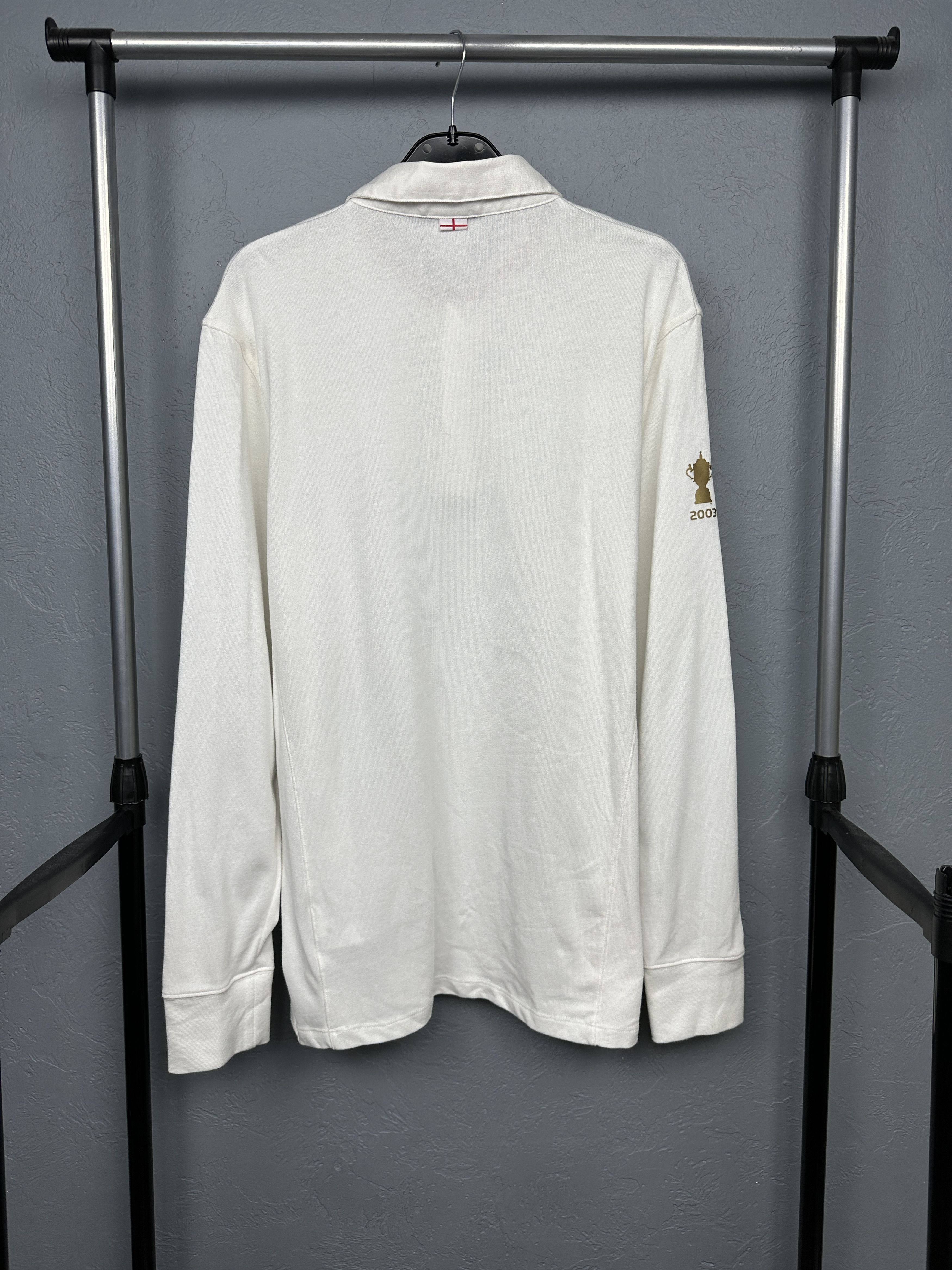 Nike Nike Vintage Rugby Long Sleeve Polo Shirt Y2K Swoosh Size US XL / EU 56 / 4 - 9 Thumbnail