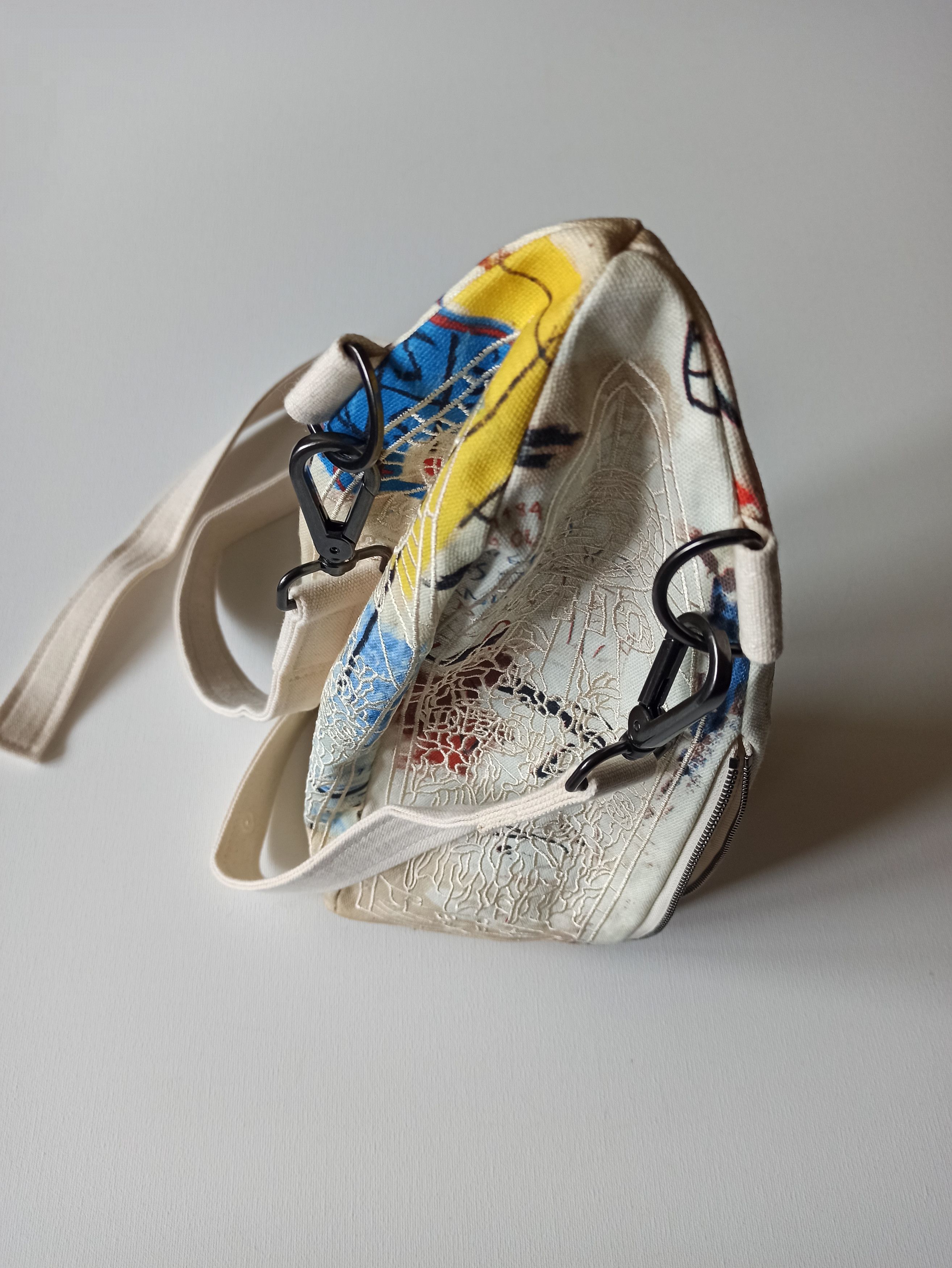 Jean-Michel Basquiat Basquiat X H&M - Canvas Bottle Bag Size ONE SIZE - 2 Thumbnail