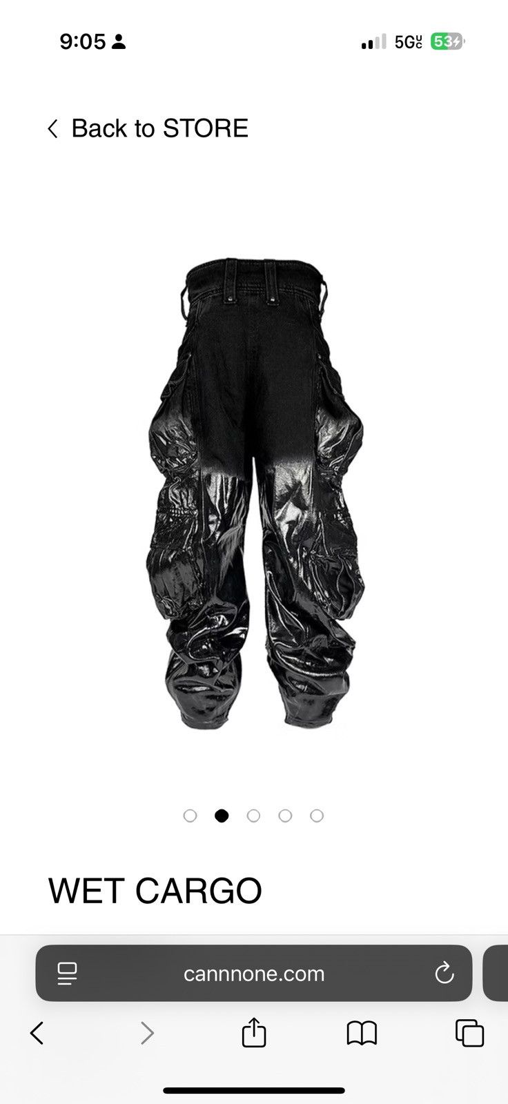 Cannnone Cannnone Wet Cargo Size US 33 - 6 Thumbnail