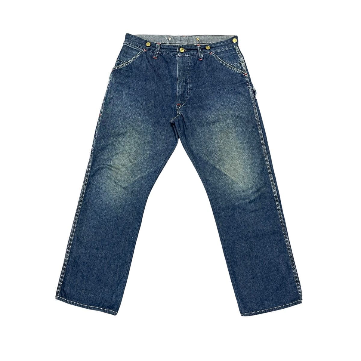 The Real McCoy's ‼️LASTDROP‼️ Joe Mccoy The Real Mccoy’s Ironall Denim Jeans Size US 32 / EU 48 - 11 Thumbnail
