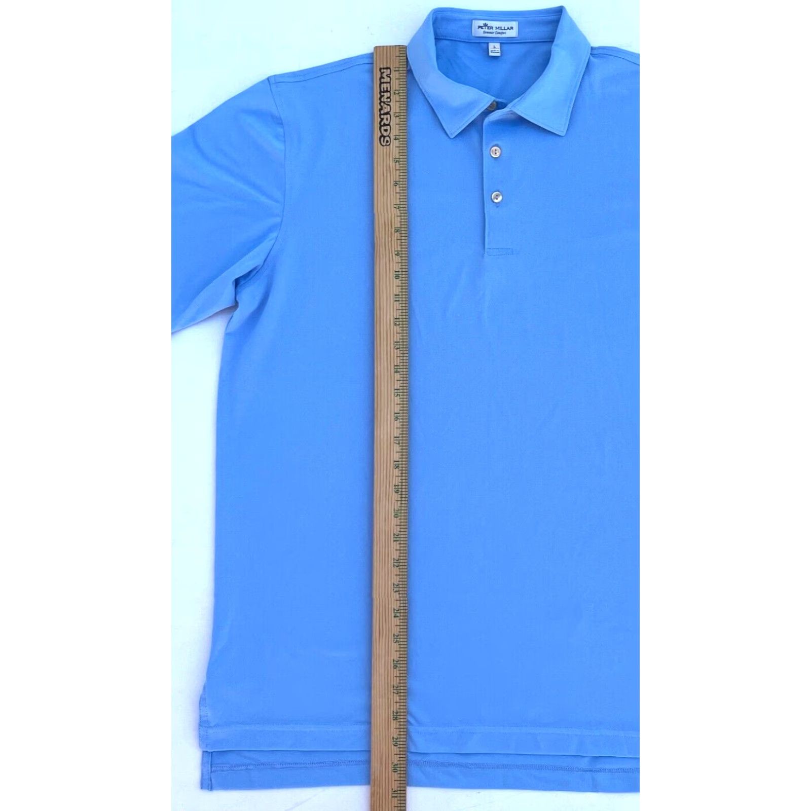 Peter Millar Peter Millar Summer Comfort Performance Polo Shirt Sz L Men’s Short Sleeve Collared Polo Blue Classic, Preppy, Sports Size US L / EU 52-54 / 3 - 6 Thumbnail