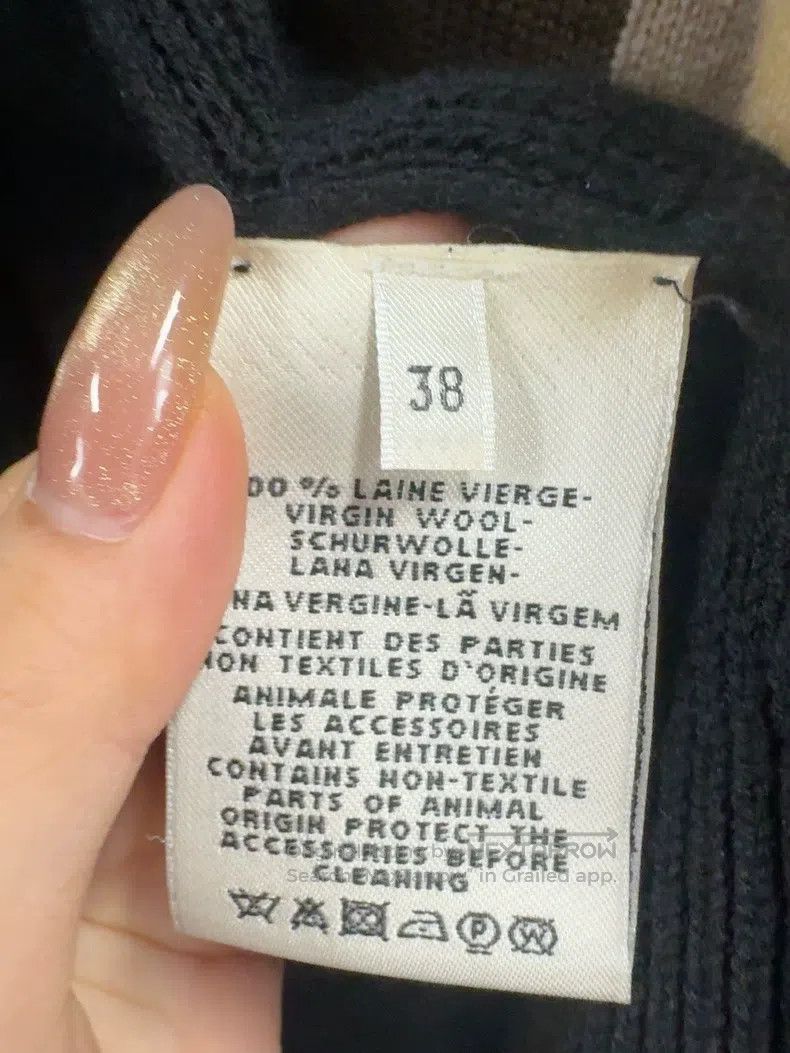 Hermes Hermes Knitted cardigan Size XS / US 0-2 / IT 36-38 - 3 Thumbnail