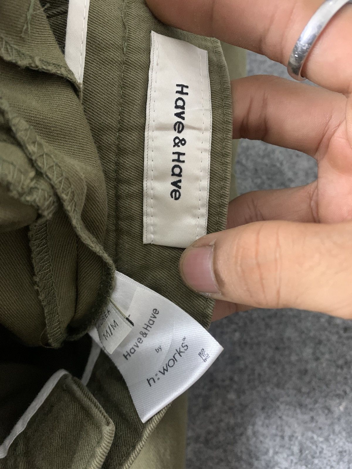Japanese Brand × Vintage Vintage Green 'Have&Have' Regular Touserspants Size US 30 / EU 46 - 7 Thumbnail