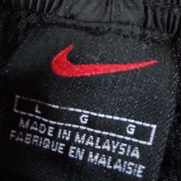 Nike × Vintage Vintage 90s Nike Mesh Lined Wind Pants Joggers Trainers Size US 32 / EU 48 - 4 Thumbnail