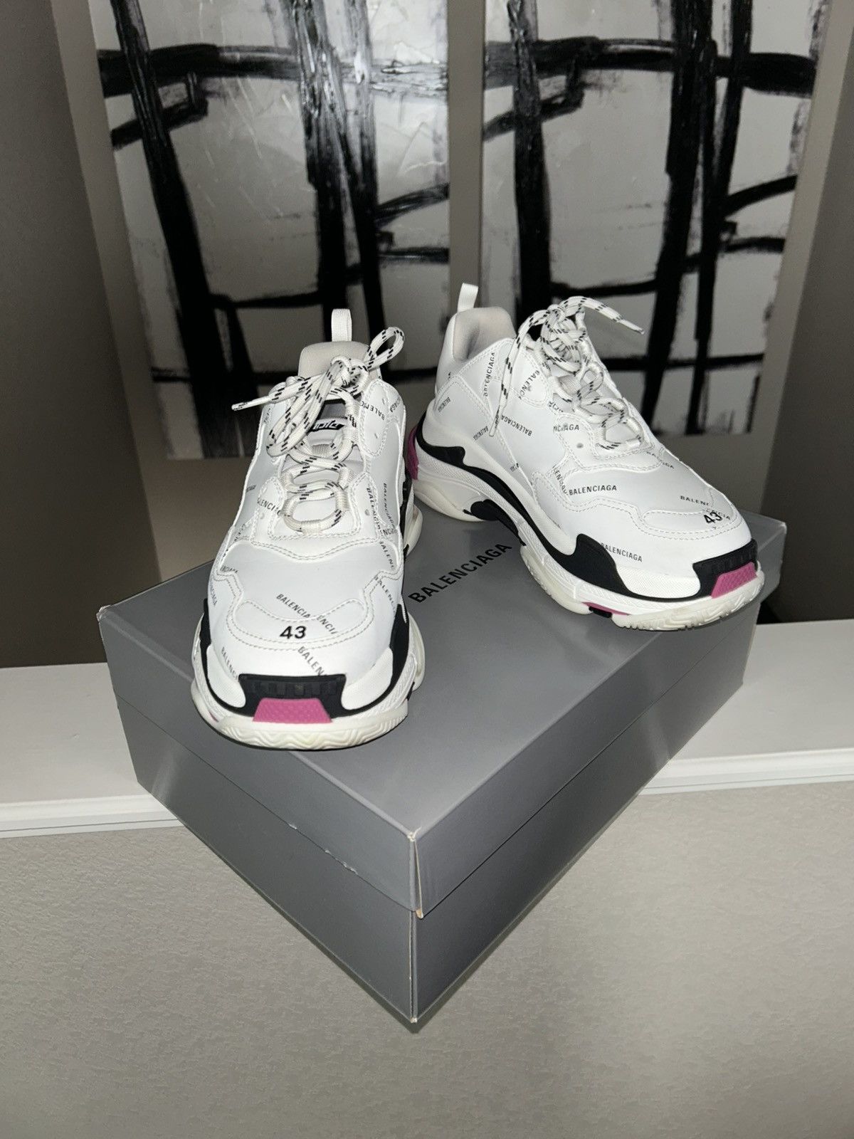 Balenciaga Balenciaga Triple S Sneakers Size 43 Size US 10 / EU 43 - 2 Thumbnail