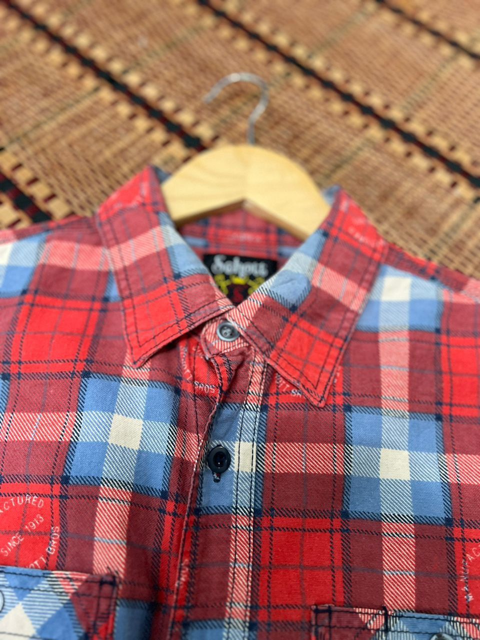 Schott Schott Bros NYC Flannel Size US S / EU 44-46 / 1 - 7 Thumbnail