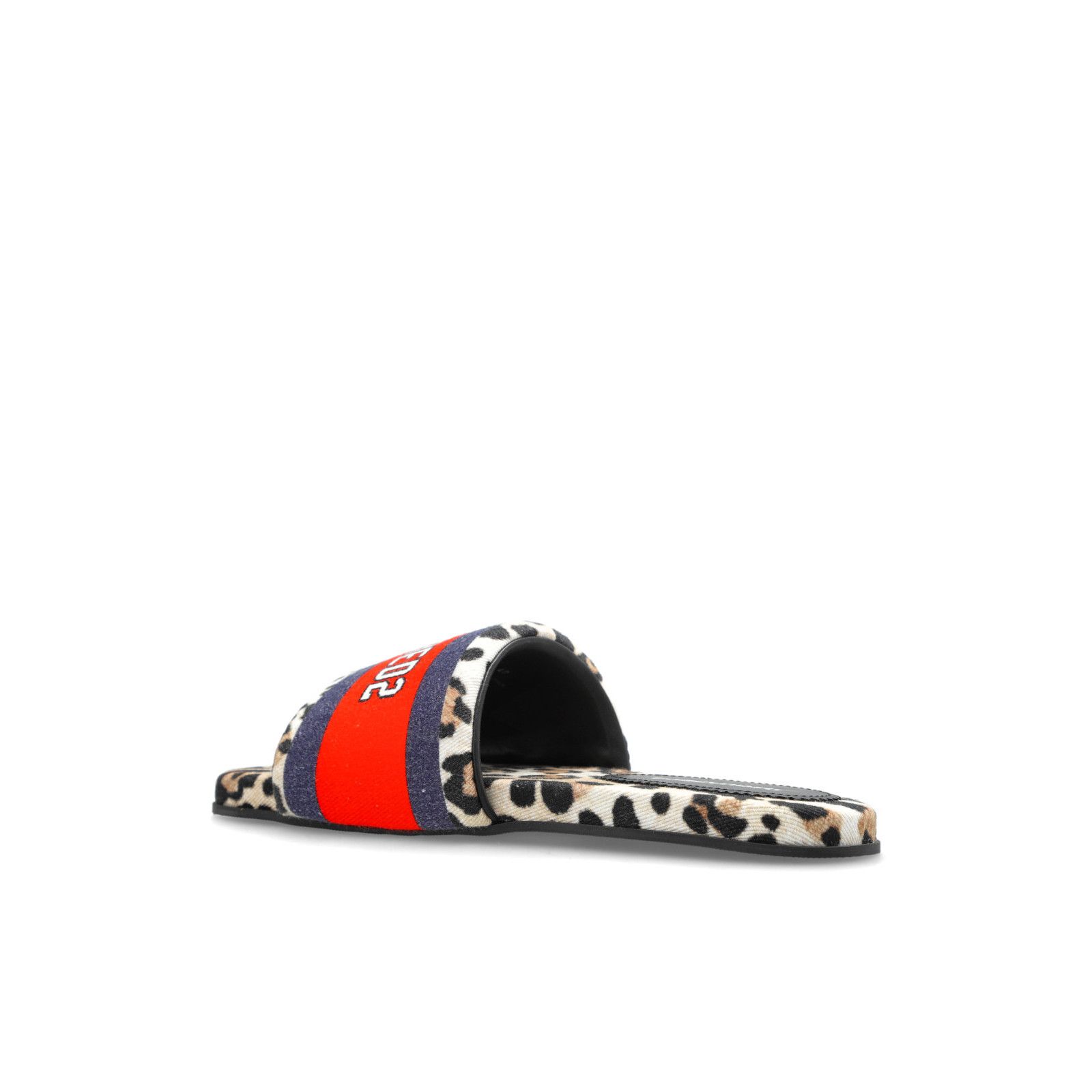 Dsquared2 DSQUARED2 Leopard Slides New & Authentic (Women's size:8.5;) Size US 8.5 / IT 38.5 - 3 Thumbnail